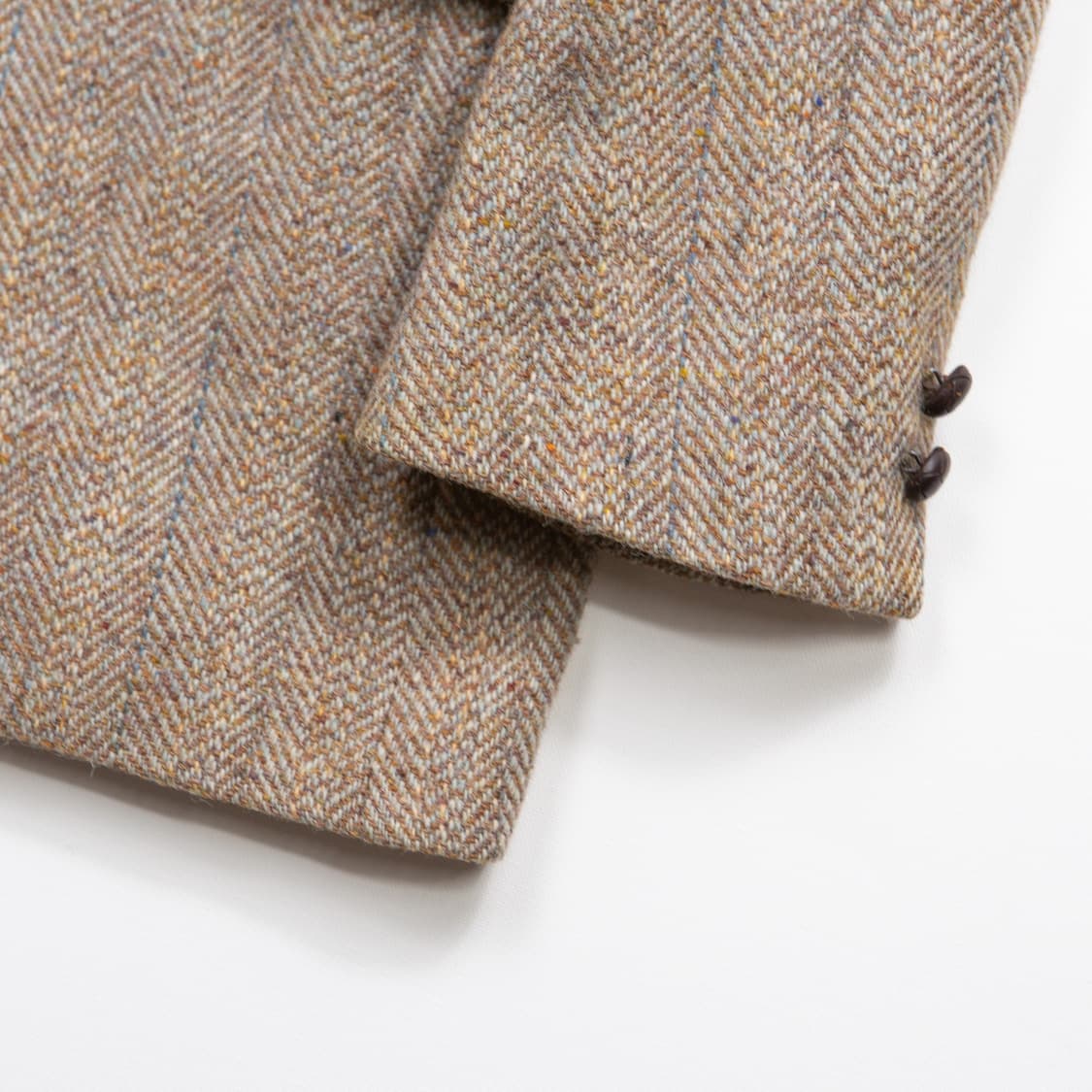 50s 해리스 트위드 해링본 울 트위드 블레이저 상품이미지4