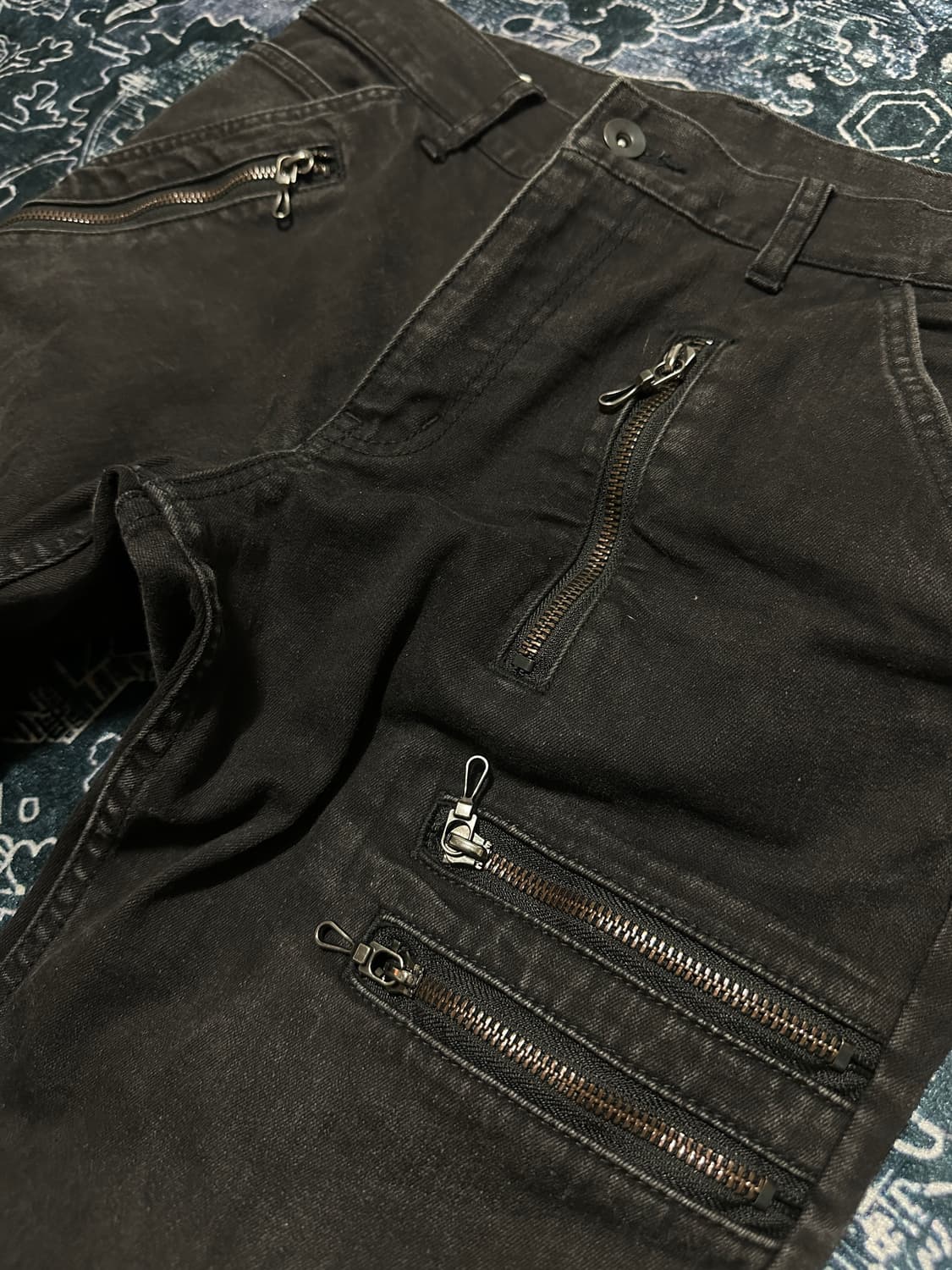 Vintage black skinny jean 상품이미지1