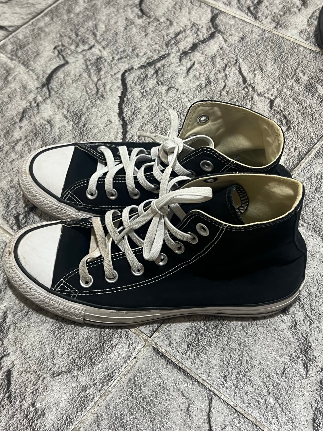 (245) 컨버스 척테일러 올스타 블랙 하이 상품이미지4