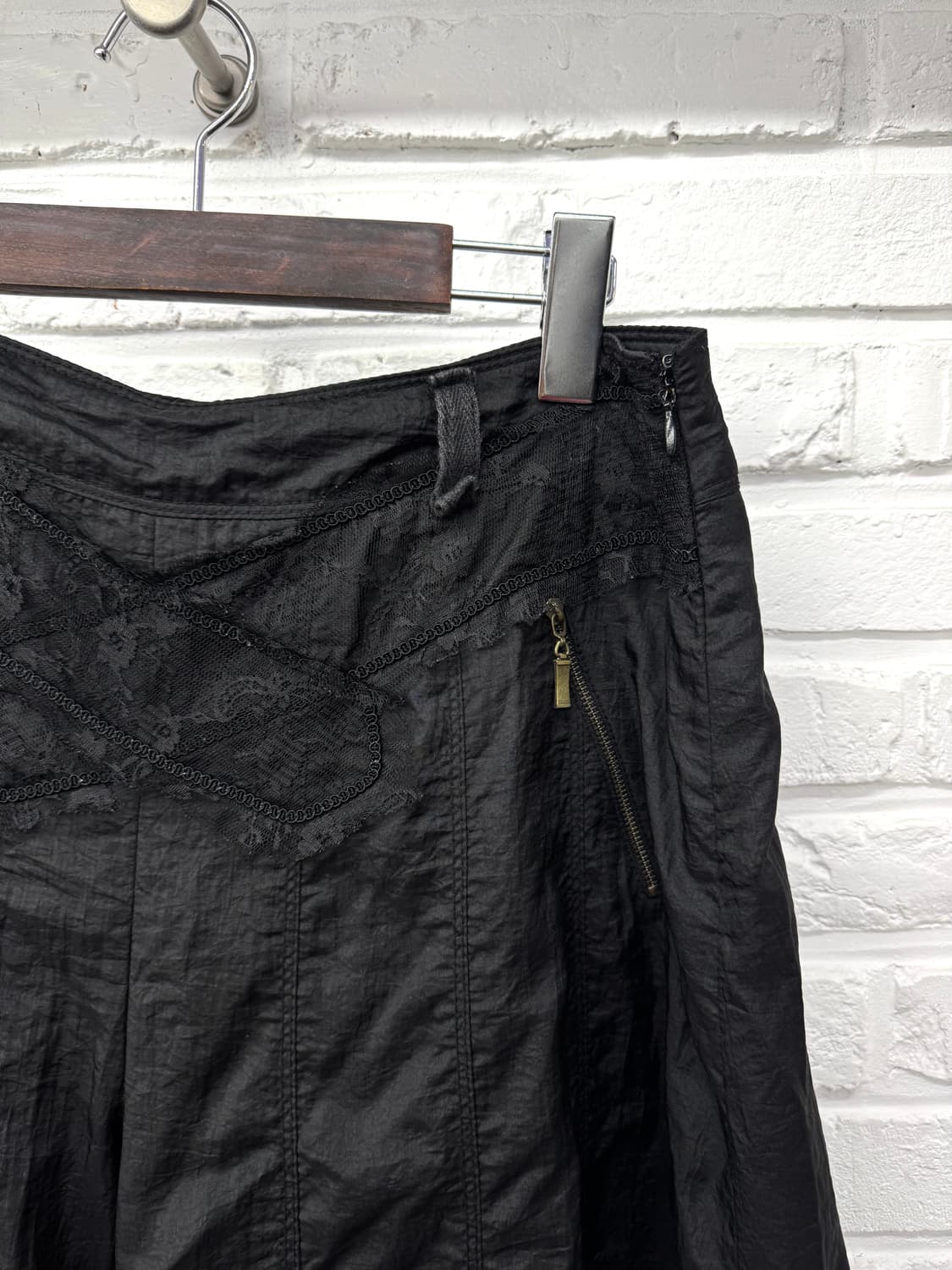 블랙 레이스 스커트팬츠 상품이미지6