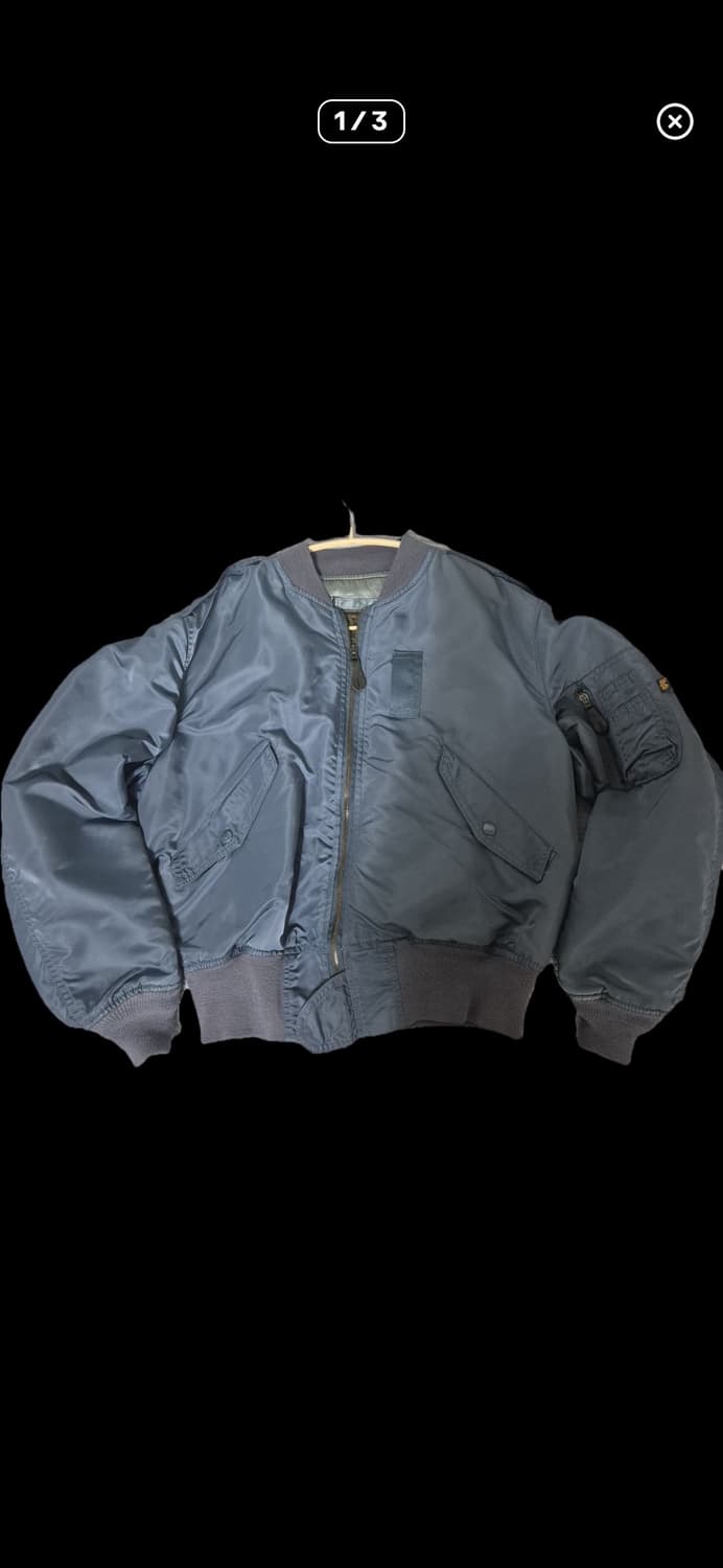 Vtg Alpha Industries L-2A 플라이트 자켓 상품이미지1