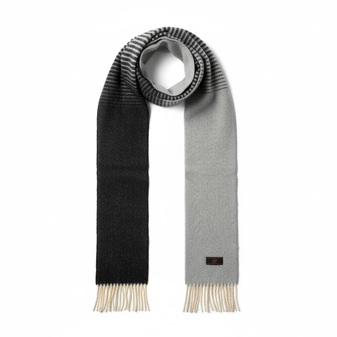 MCM 캐시미어 스트라이프 머플러  상품이미지1