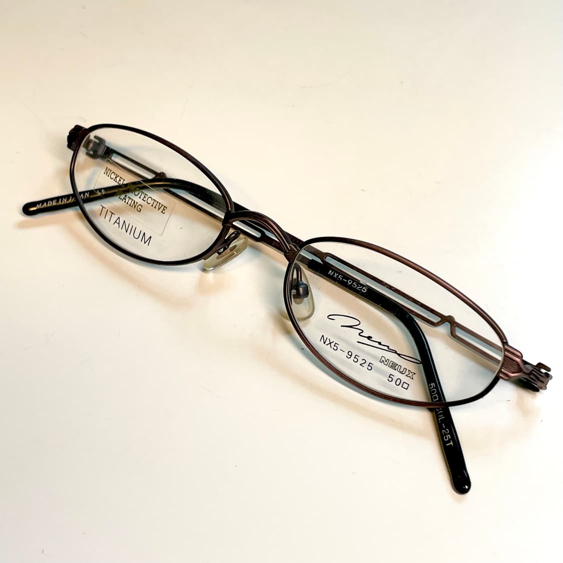 NEUX 일본의 하우스 브랜드 neux 사의 빈티지 안경 상품이미지2