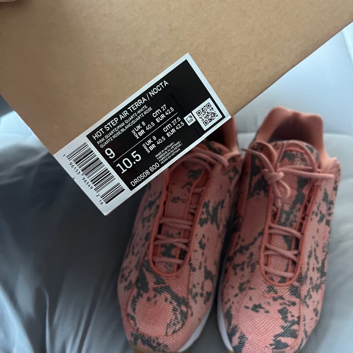 Nocta 나이키 녹타 핫스텝 에어테라 핑크쿼츠 상품이미지5