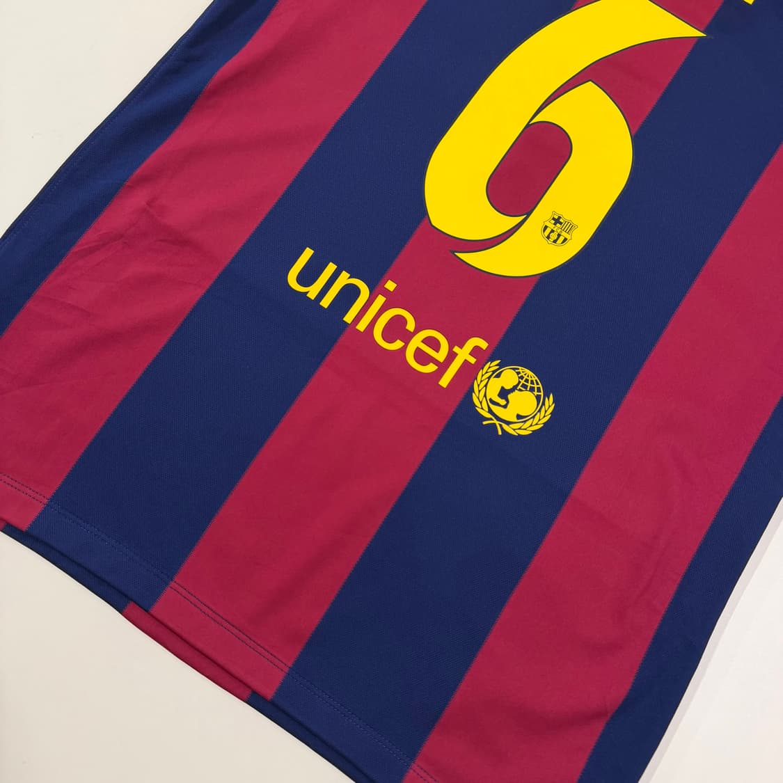 14-15 바르셀로나 홈 사비 유니폼 상품이미지4