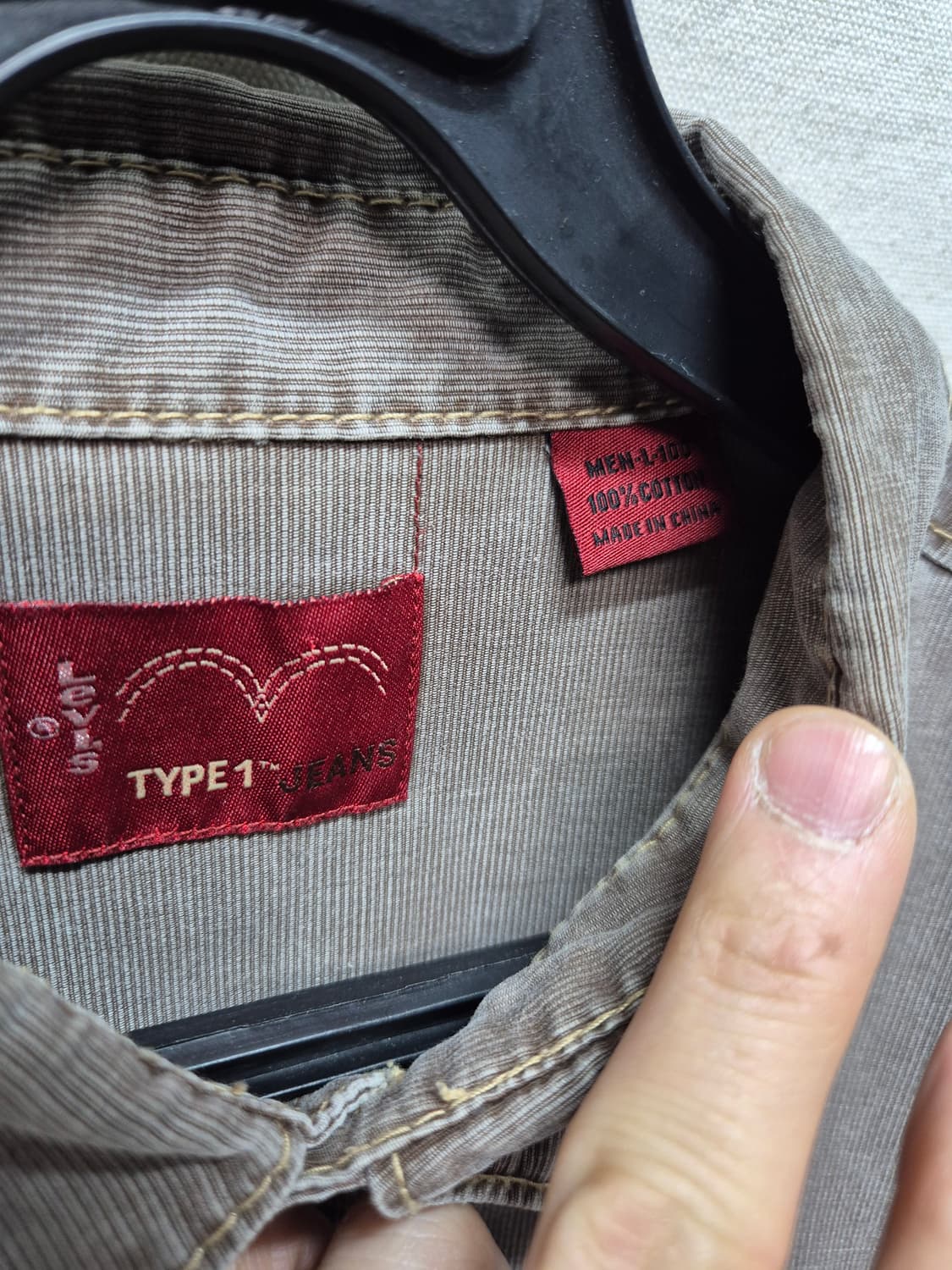 리바이스 타입원 셔츠 상품이미지3