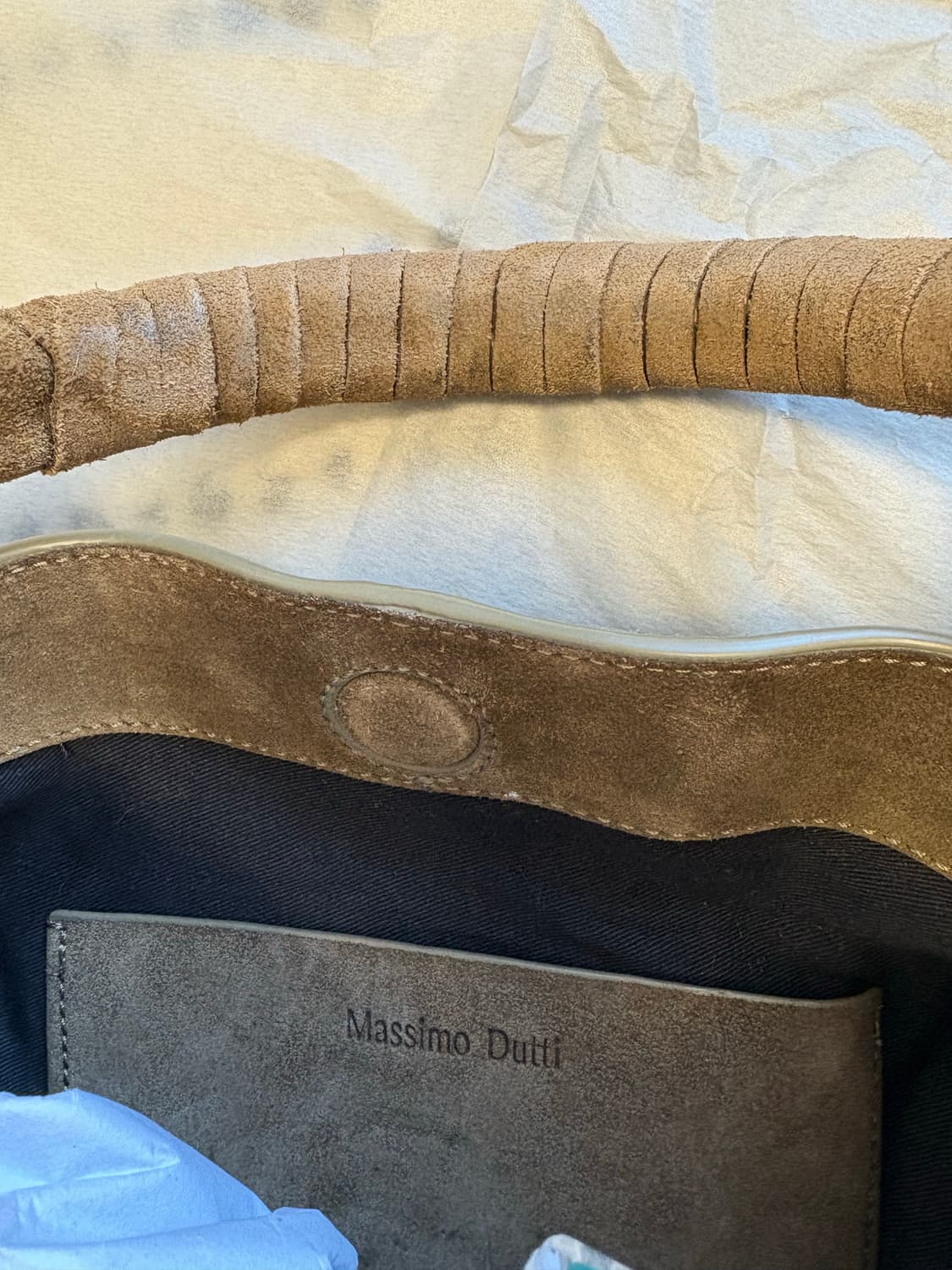 Massimo Dutti 스웨이드 백 미니사이즈 상품이미지4