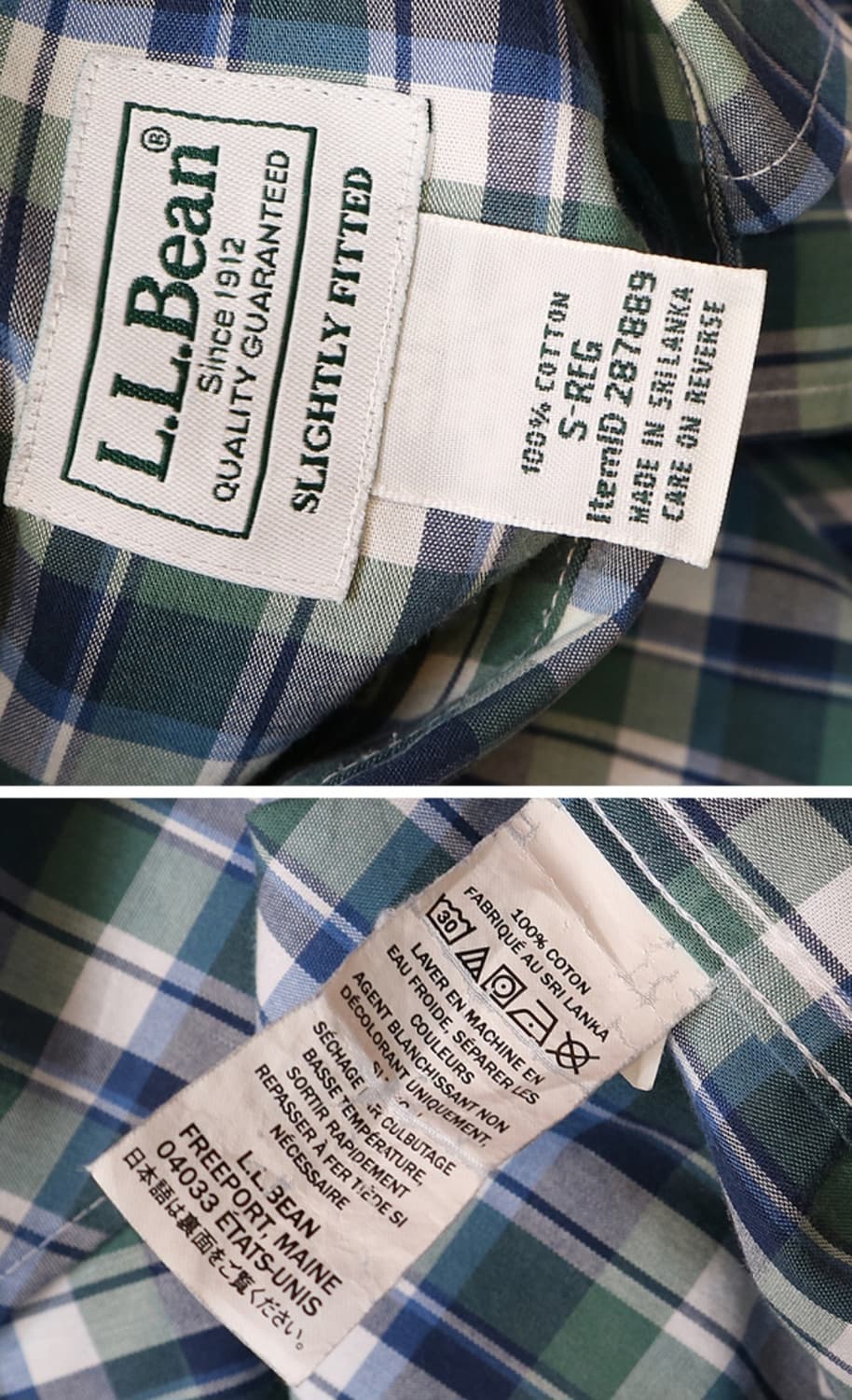 
L.L BEAN 엘엘빈 코튼100% 체크남방
m 상품이미지6
