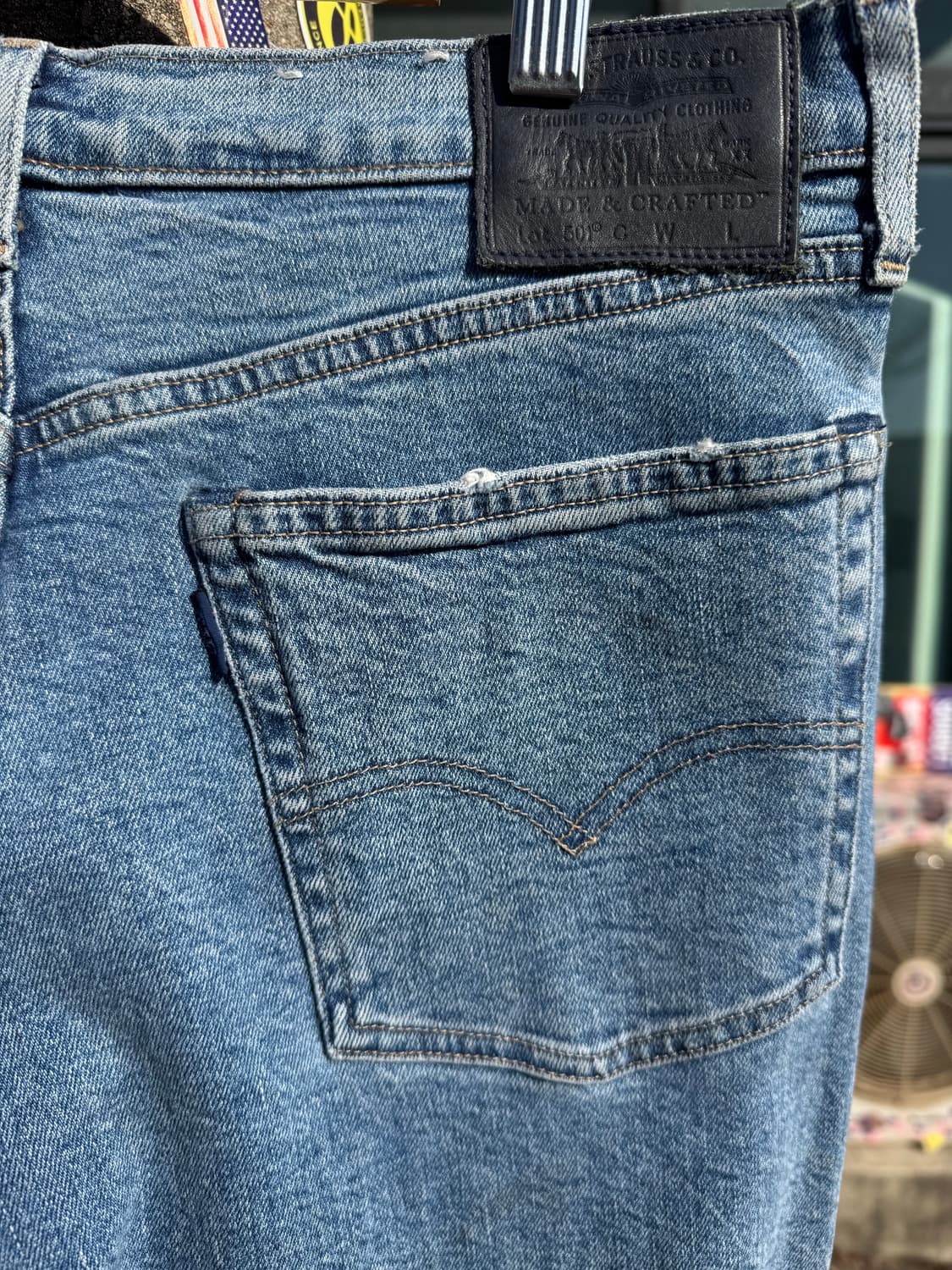 리바이스 501 블루탭 30X26 상품이미지3