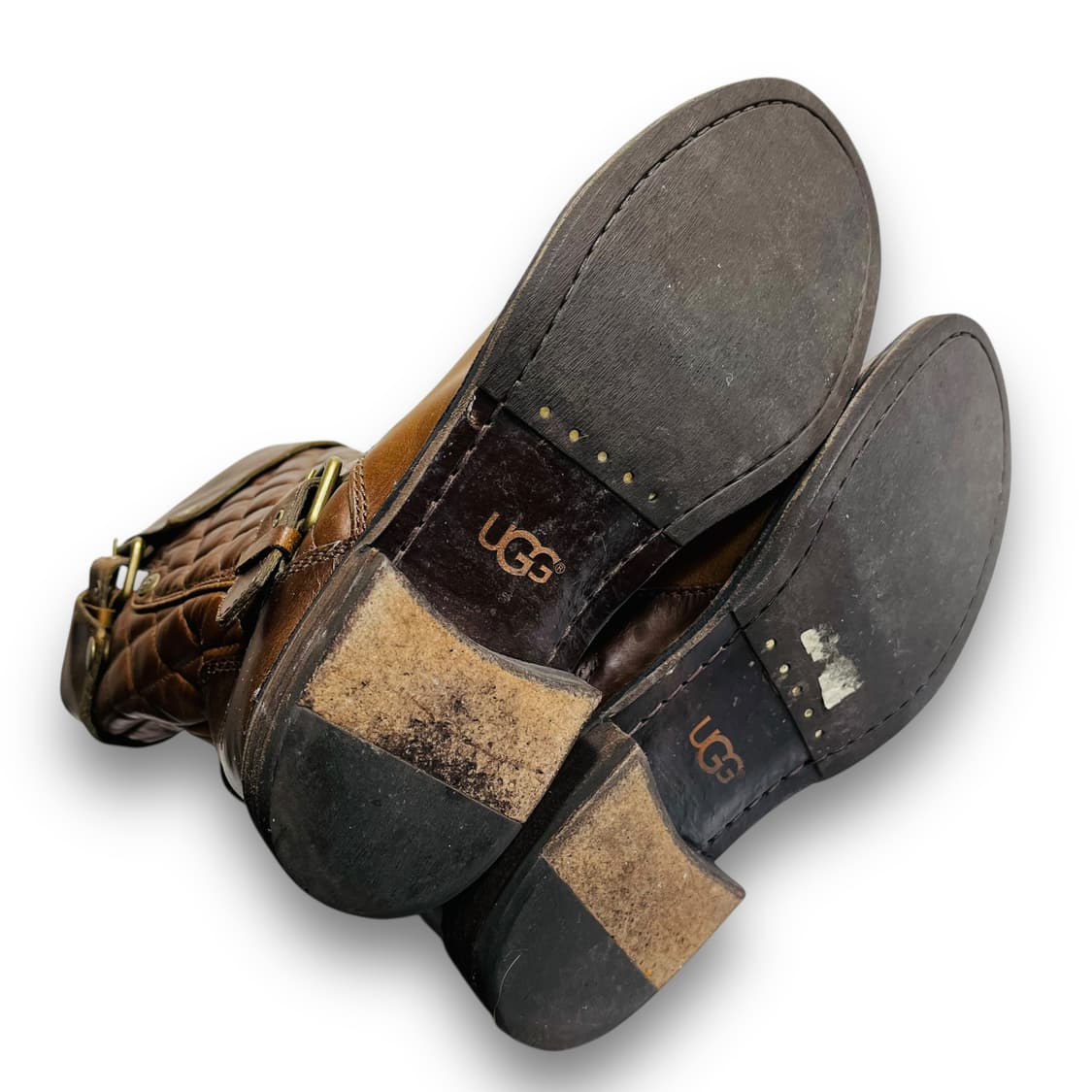 UGG Conor Brown Leather Mid Boots 상품이미지8