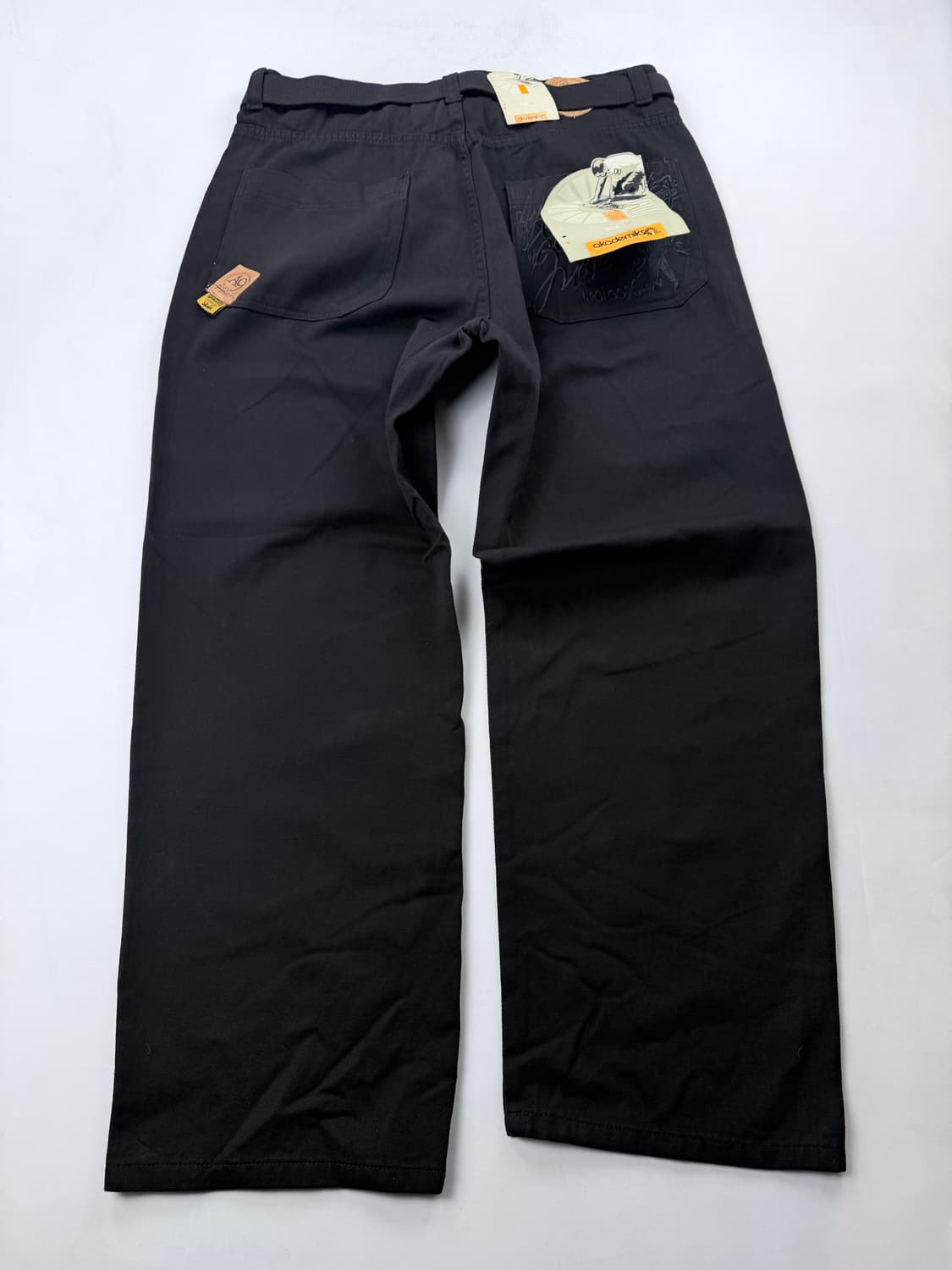 Akademiks 벨티드 자수 코튼 팬츠 상품이미지6