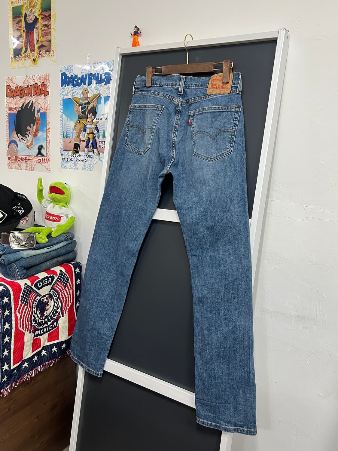 Levis 리바이스 505 레귤러 스트레이트 데님 팬츠 상품이미지1