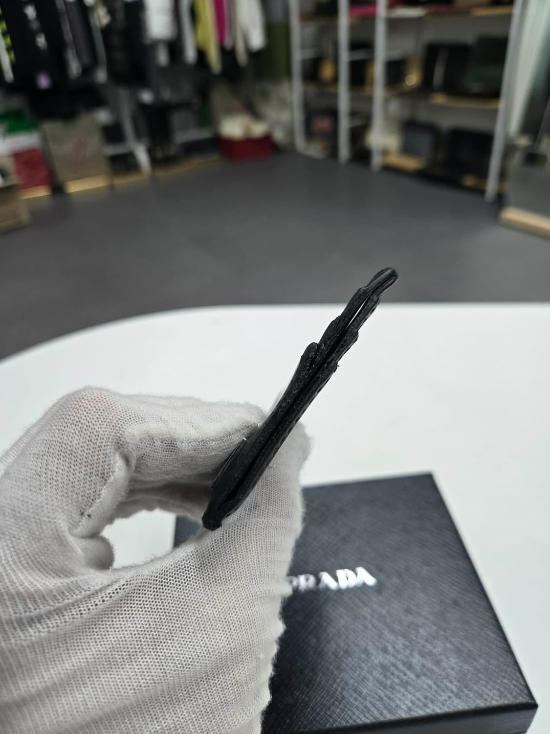 [50%세일] 프라다 사피아노 카드지갑 상품이미지4