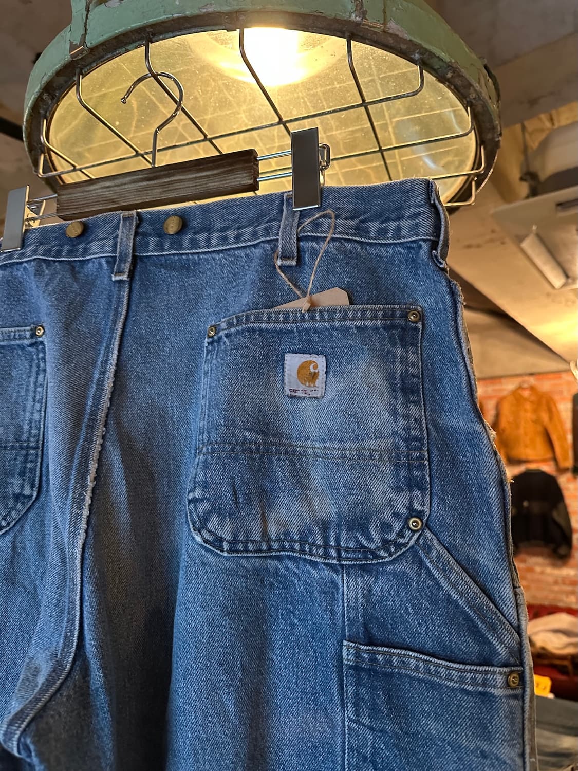 00s 칼하트 B07 더블니 데님 팬츠 상품이미지6