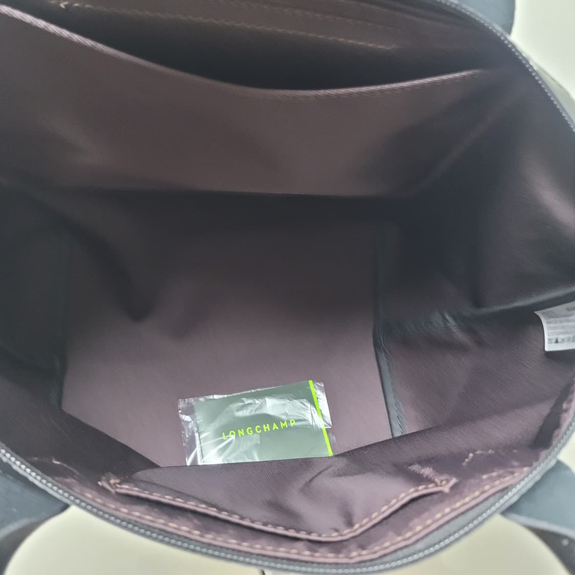 롱샴 르 플리아쥬 에너지 토드겸 크로스백  버건디 상품이미지9