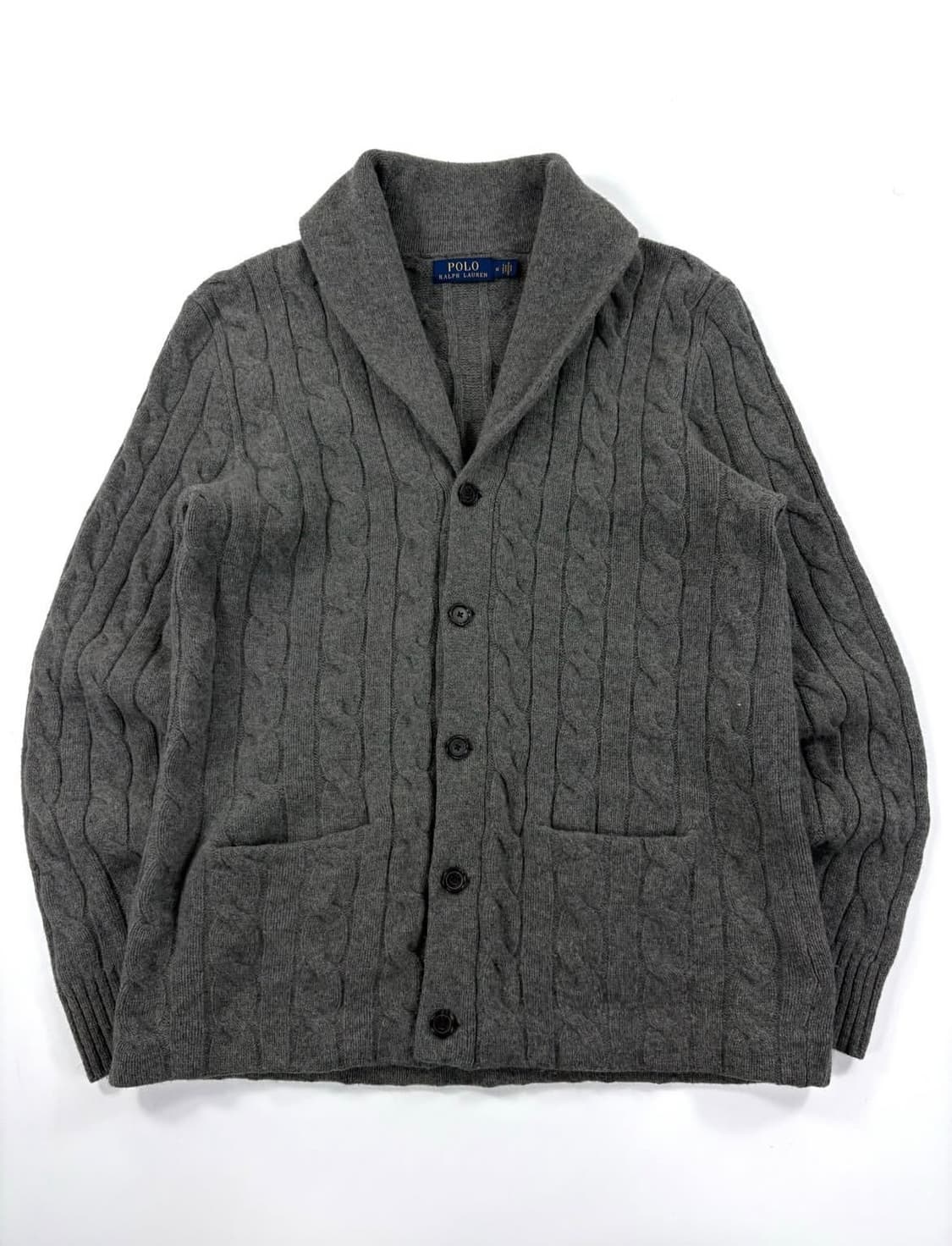  폴로 랄프로렌 울 숄카라 가디건  상품이미지1