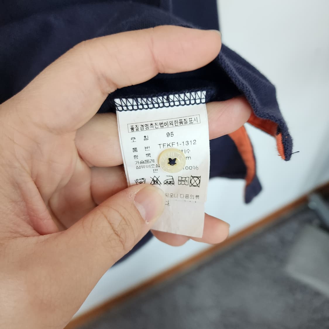 폴로 랄프로렌 네이비 긴팔 폴로티 상품이미지4