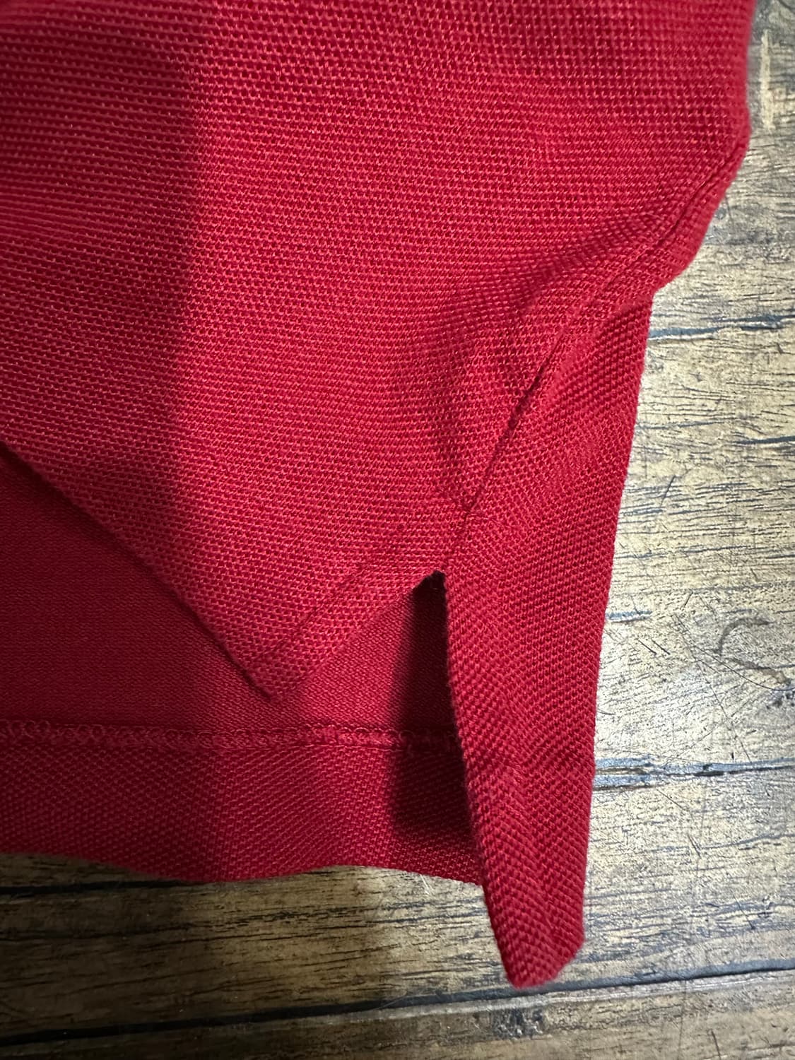 폴로 랄프로렌(Ralph Lauren) 빅포니 긴팔 카라티 레드 M 상품이미지4