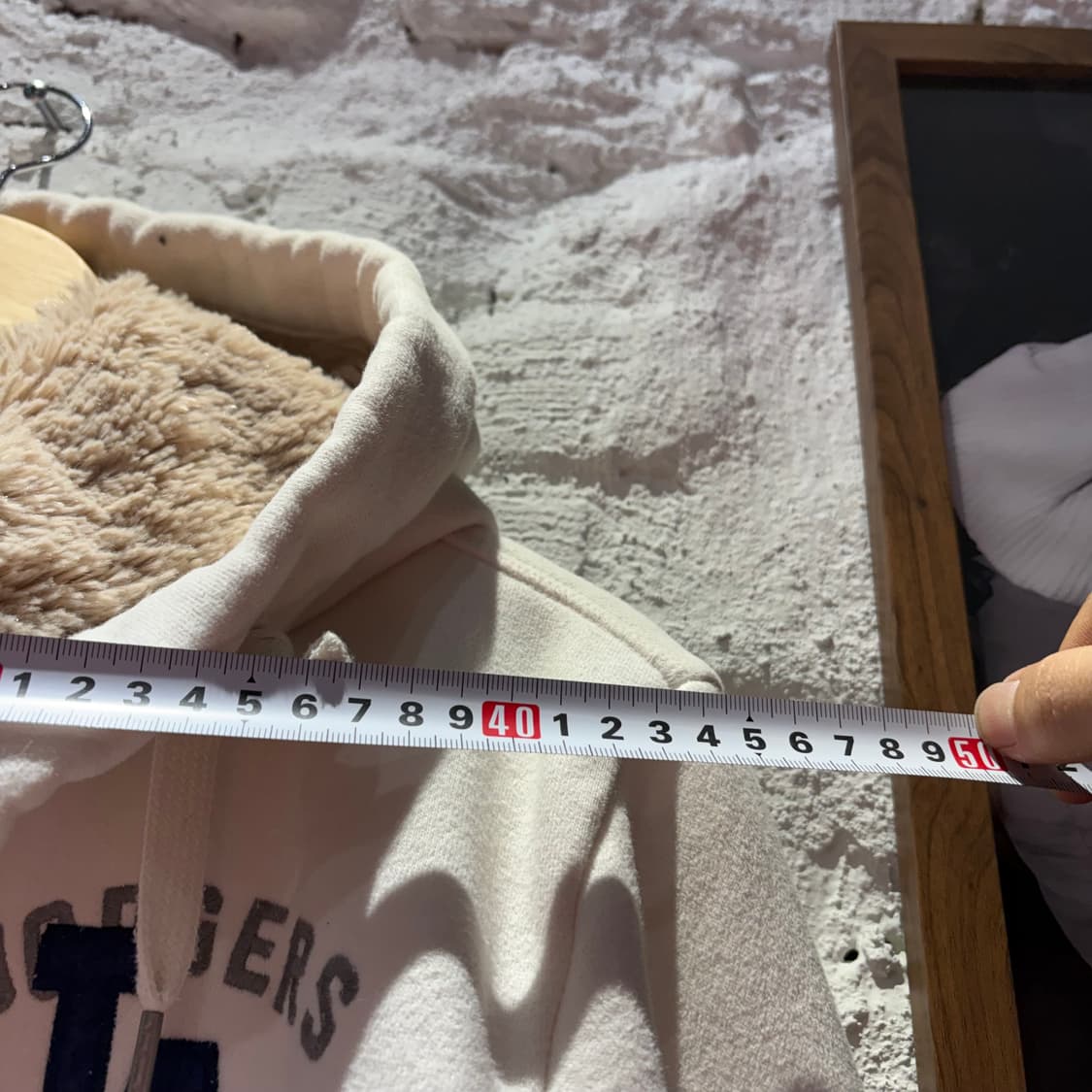 MLB LA 양털 후드집업 상품이미지6