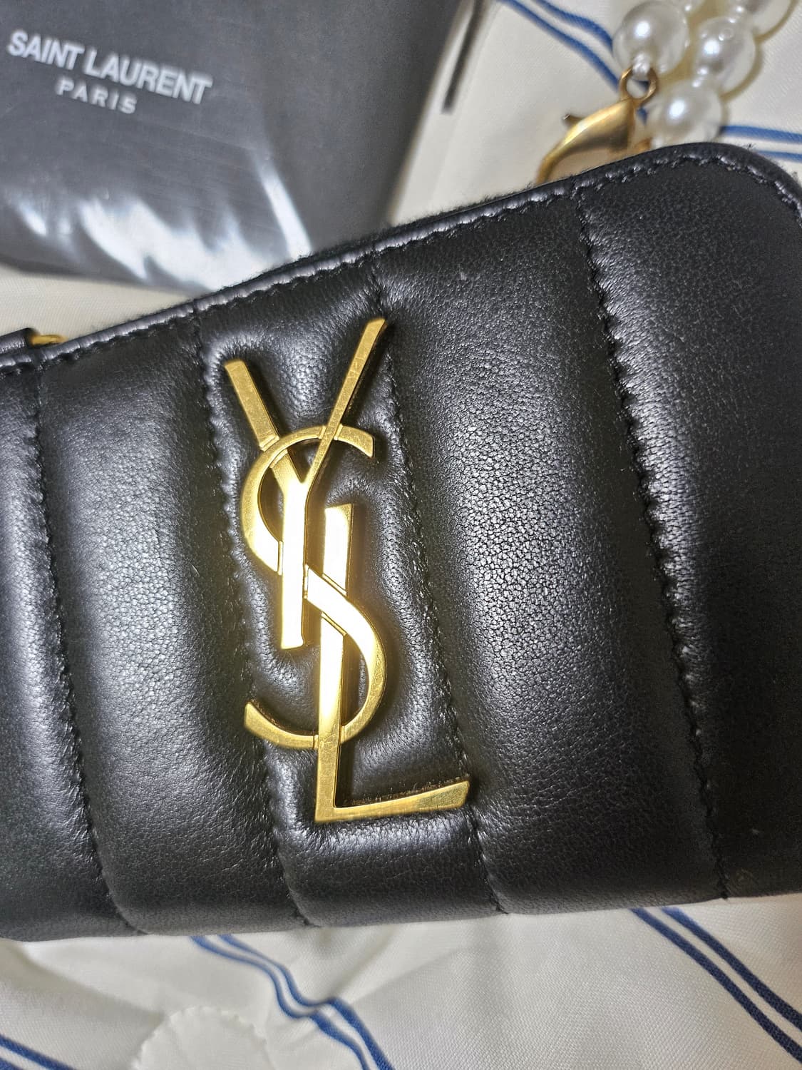 생로랑  지퍼돌이 카드지갑(정품) 상품이미지10