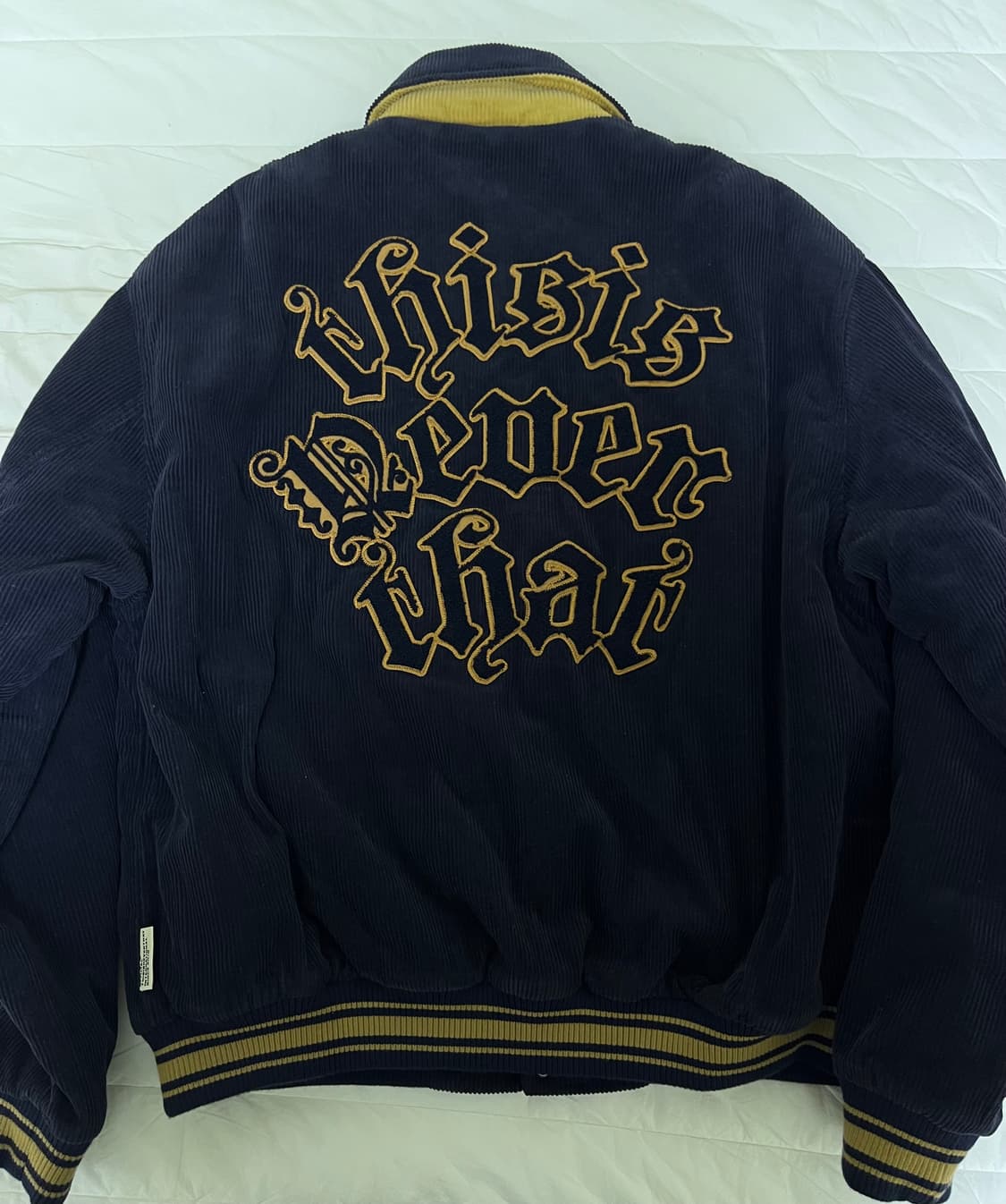 디스이즈네버댓 코듀로이 바시티 자켓 XL 상품이미지2