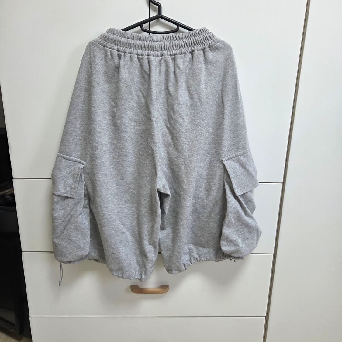 그레이 버뮤다팬츠 프리사이즈 상품이미지2