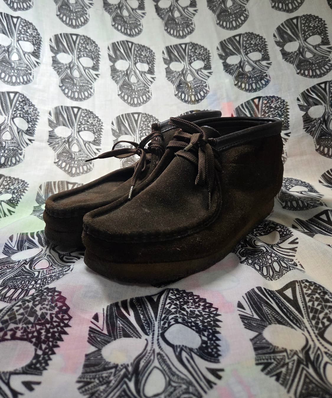 클락스 왈라비 슈즈 다크 브라운 상품이미지1