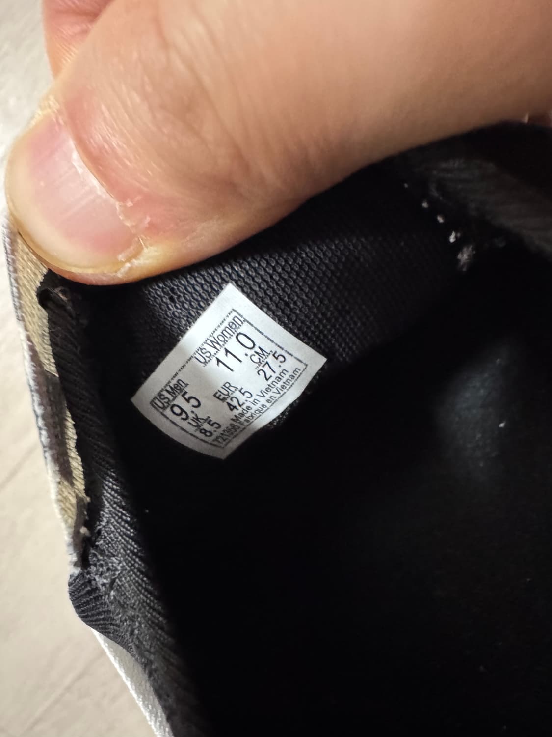 반스 컴피쿠시원 블랙 체커보드 275  상품이미지5