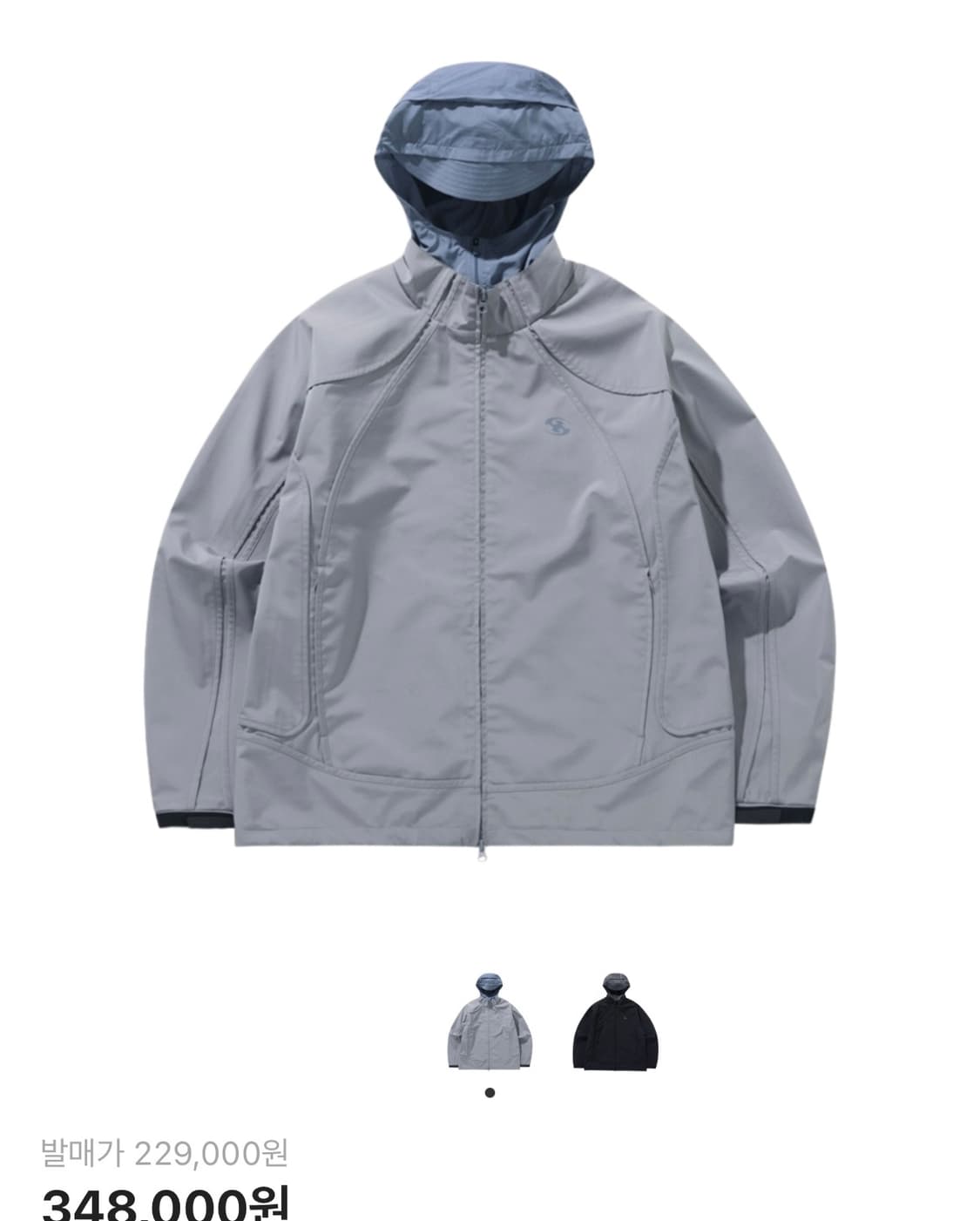 산산기어 도킹 자켓 V2 그레이 - 23FW 1사이즈 상품이미지1