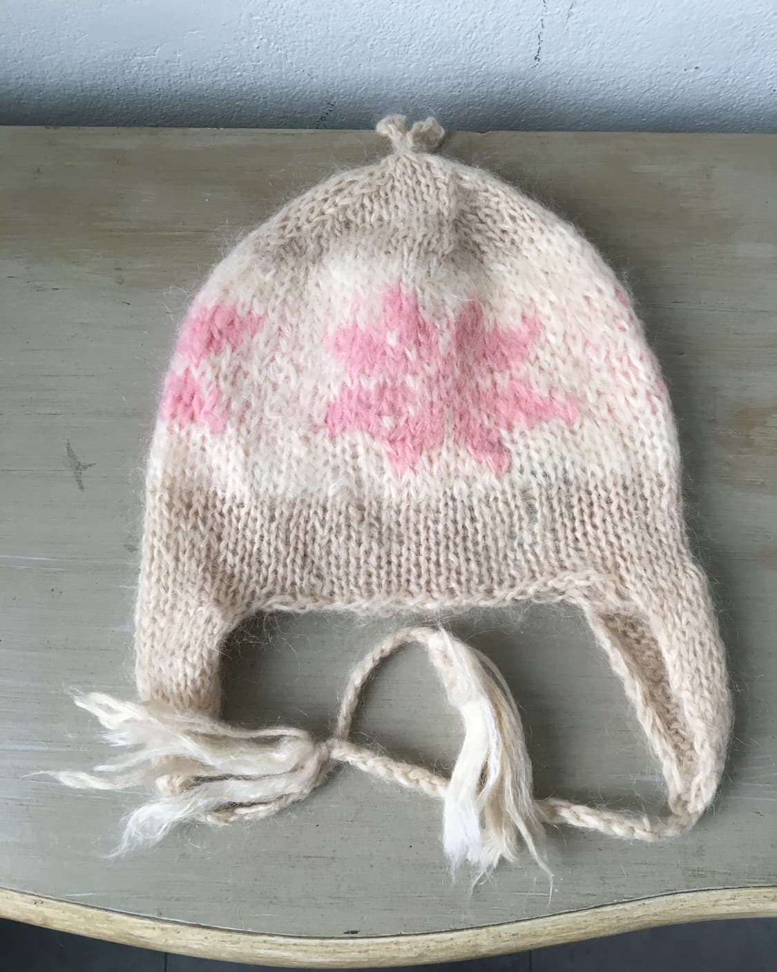  snow pattern knit beanie 상품이미지2