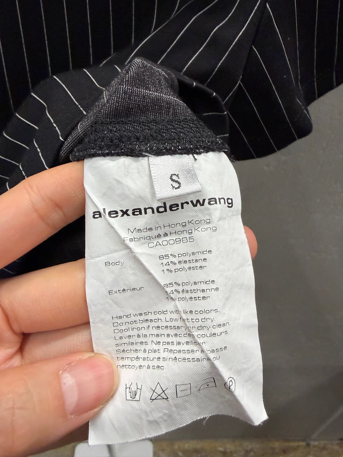 Alexanderwang.t crop shirt  S 상품이미지6