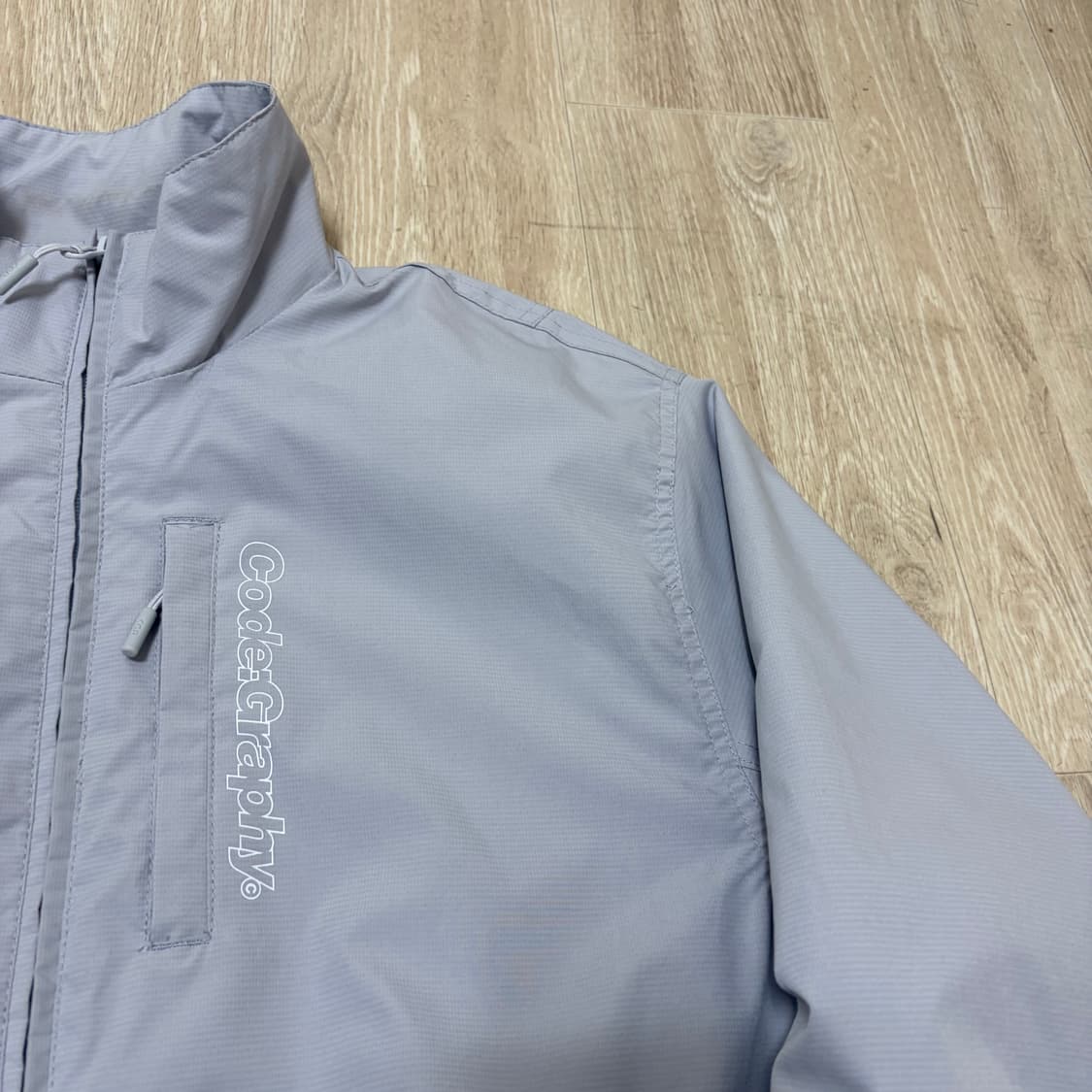 코드그라피 빅로고 유틸리티 바람막이 자켓 M/95  상품이미지3