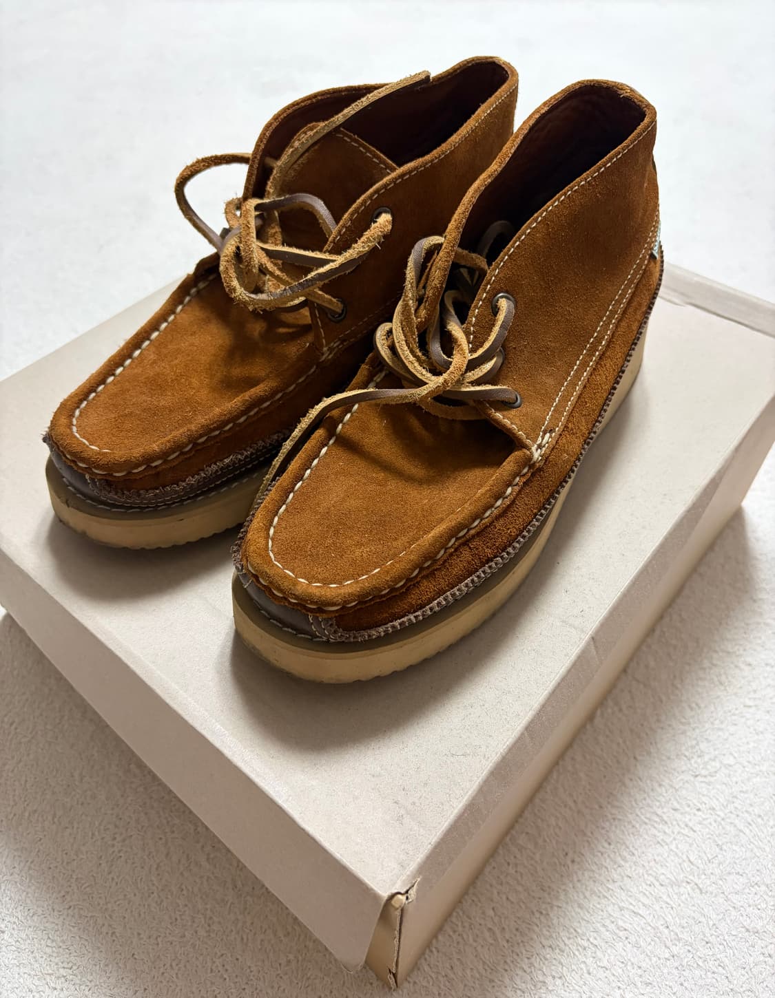 [250] 세바고(SEBAGO) 미왁 스웨이드 카누 모카신 부츠 단품 상품이미지1