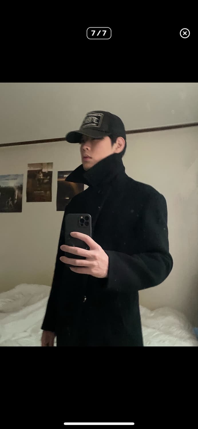 요지 야마모토 와이즈 울 피코트 상품이미지7