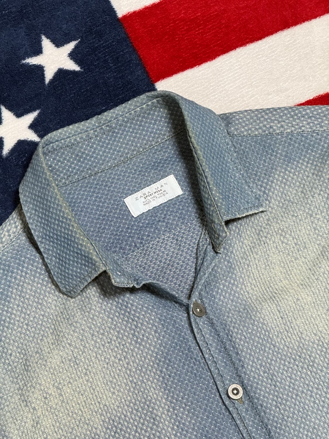 자라 패턴 코튼 셔츠 ZARA MAN Pattern CottonShirt 상품이미지6