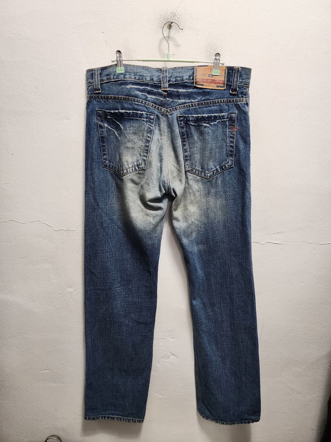 디젤 워싱 데님 청바지 상품이미지1