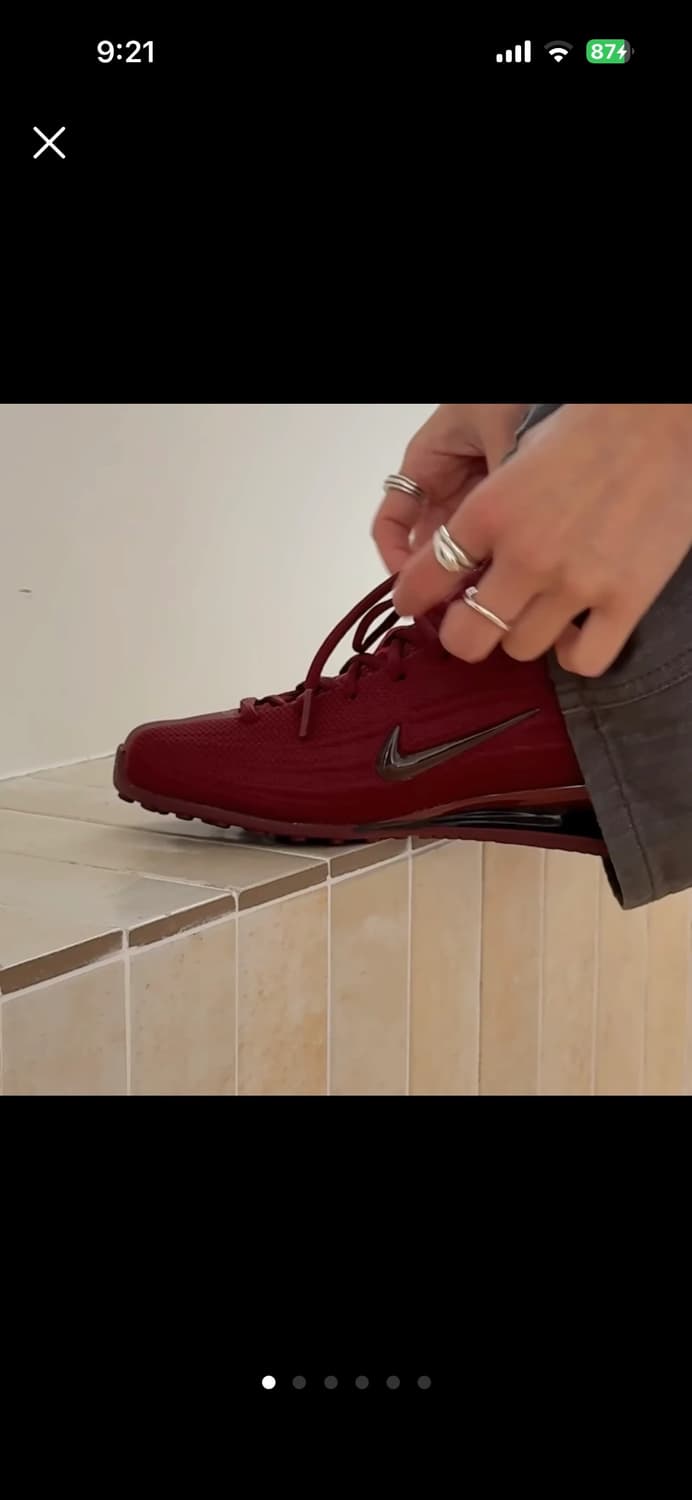 나이키 샥스 레드 230 상품이미지1