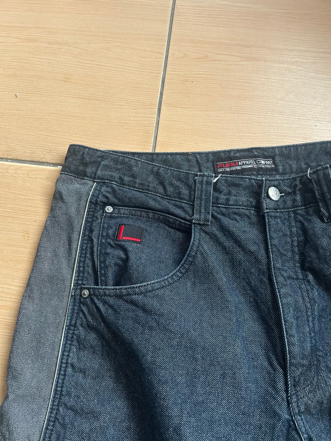 90‘s FUBU 후부 와이드진 36in 상품이미지2