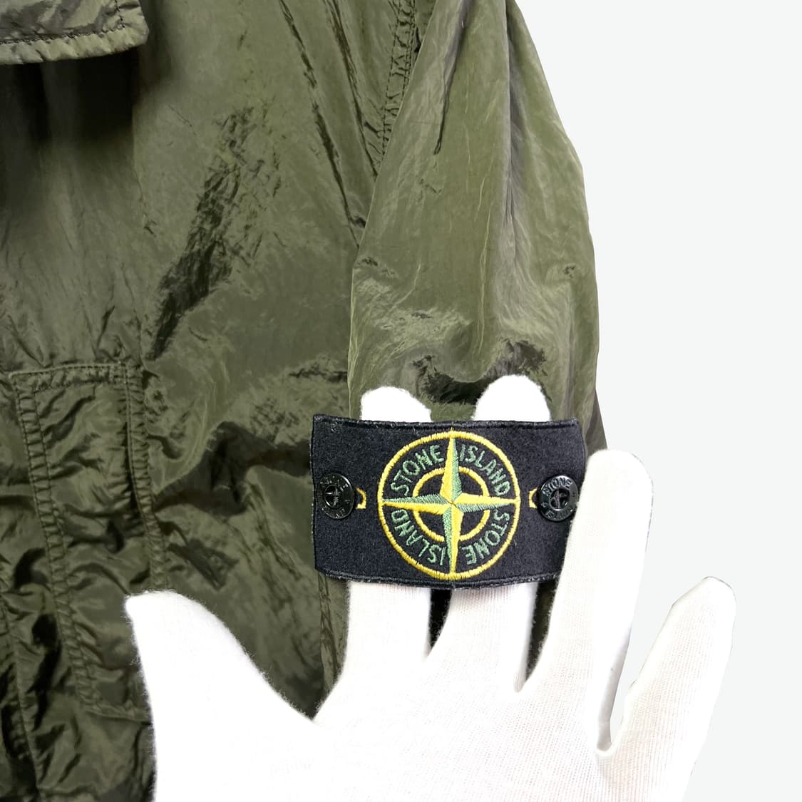 [L/매장판] 스톤아일랜드 나일론 메탈 오버셔츠 자켓 상품이미지4