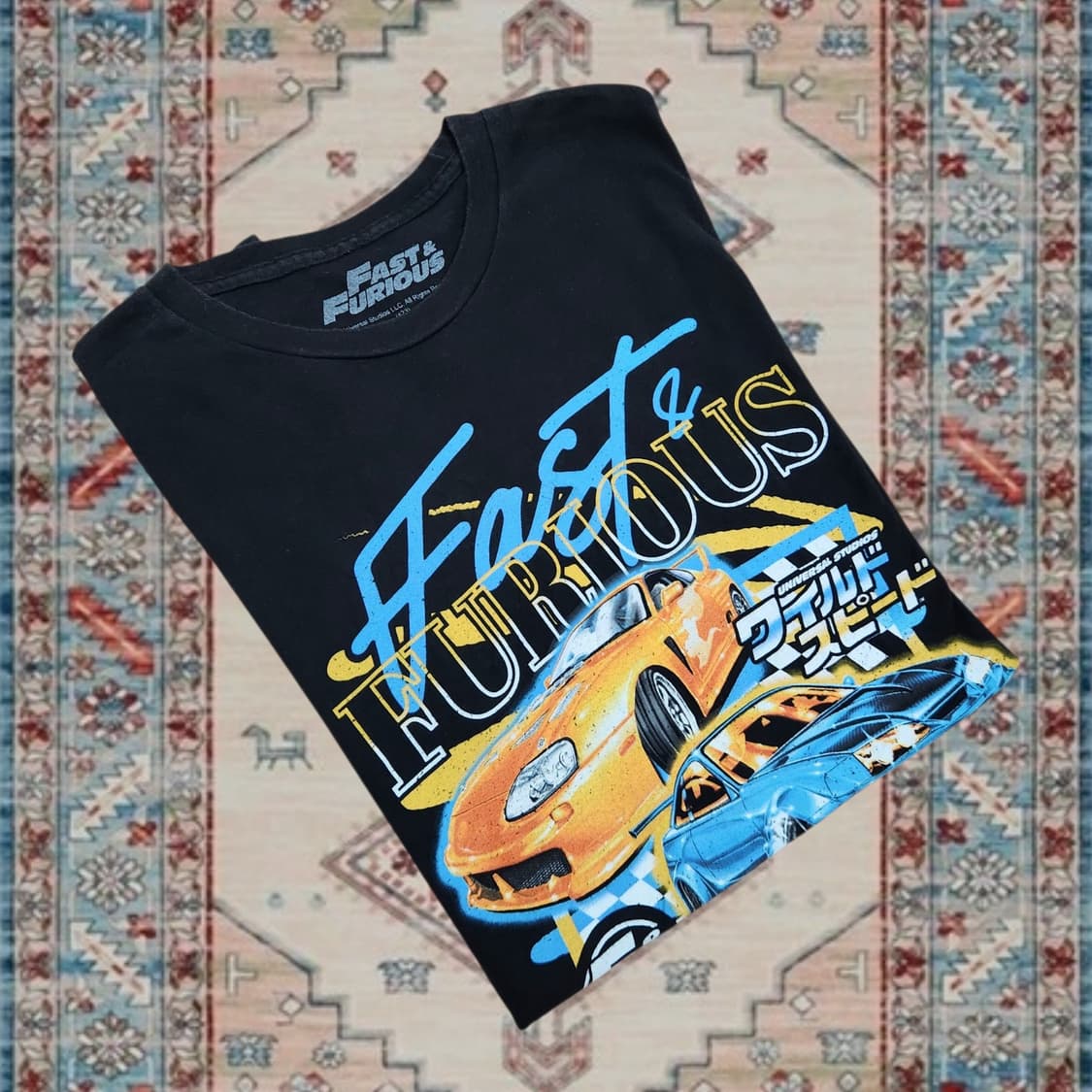 Fast & FURIOUS 분노의 질주 반팔 티셔츠 (M) 상품이미지3