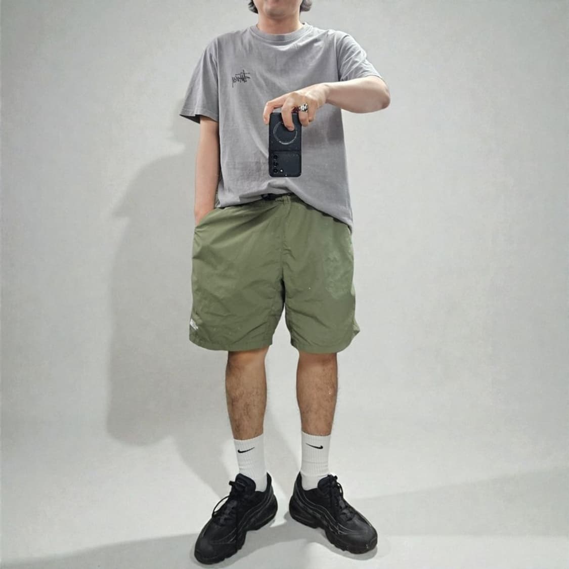 노스페이스 쇼츠 나일론 반바지 M0494 상품이미지2
