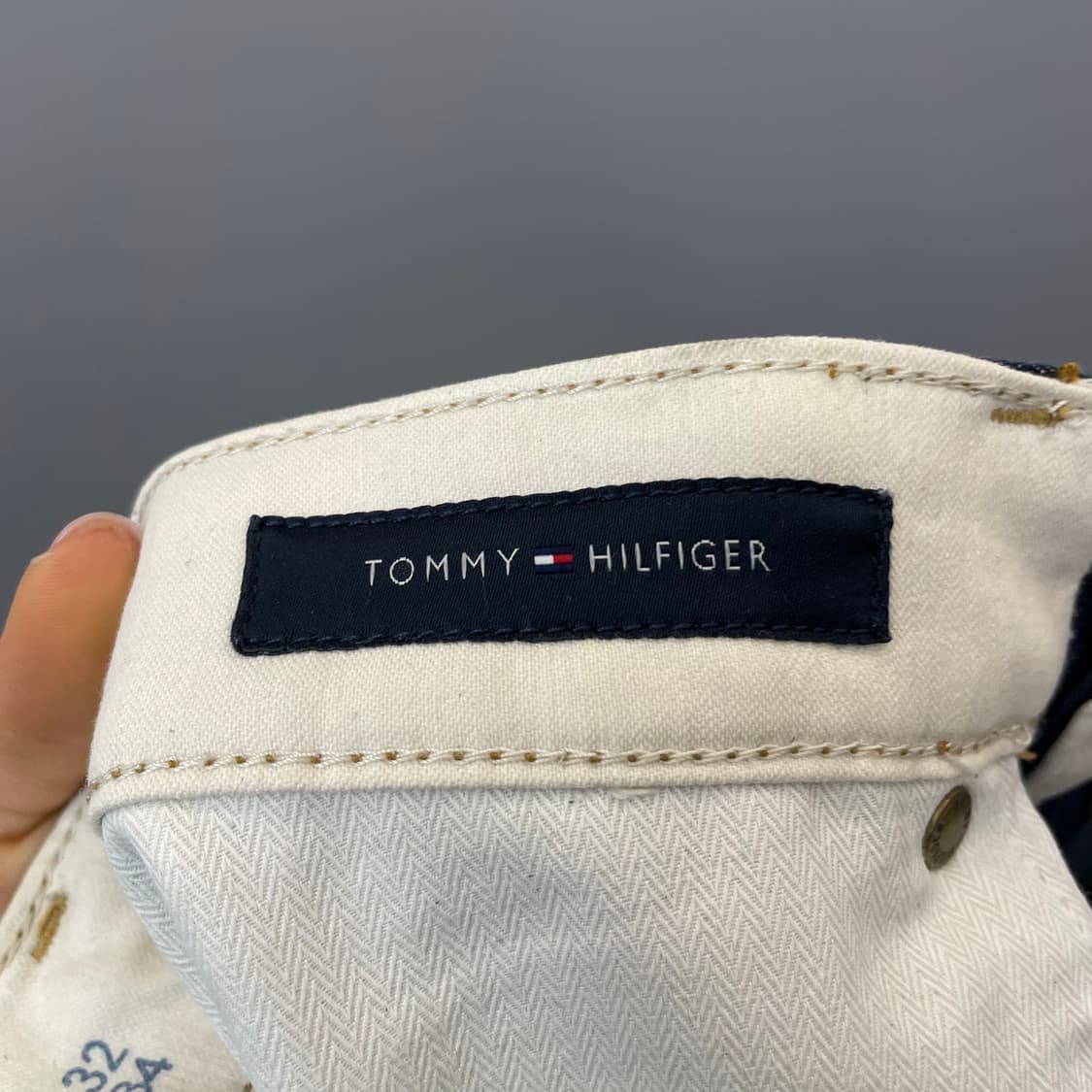 (32) 타미힐피거 진청 스키니핏 워싱 데님 팬츠 상품이미지6