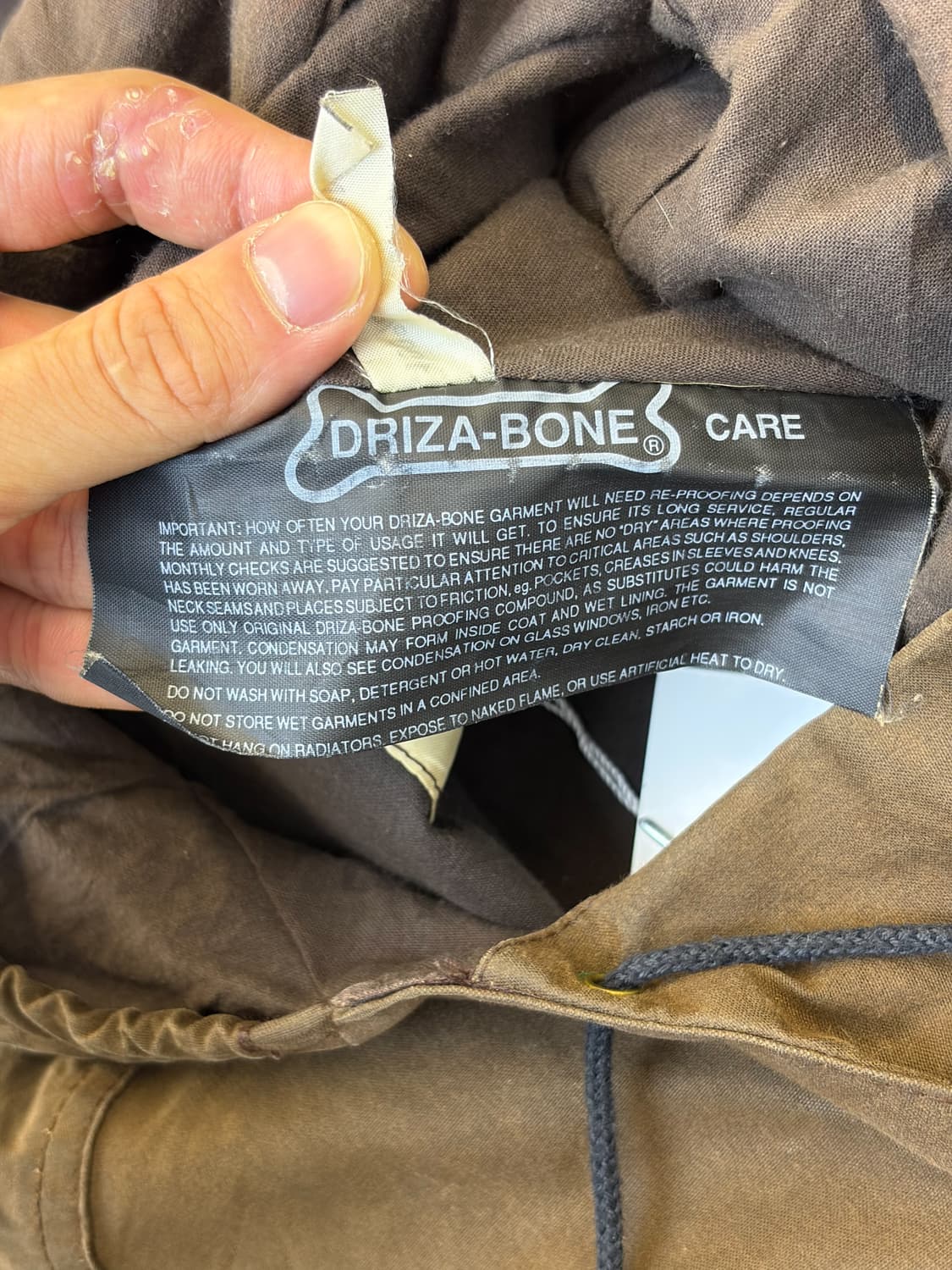 Driza-Bone 오스트렐리아 오일드 왁스드 아노락 상품이미지7