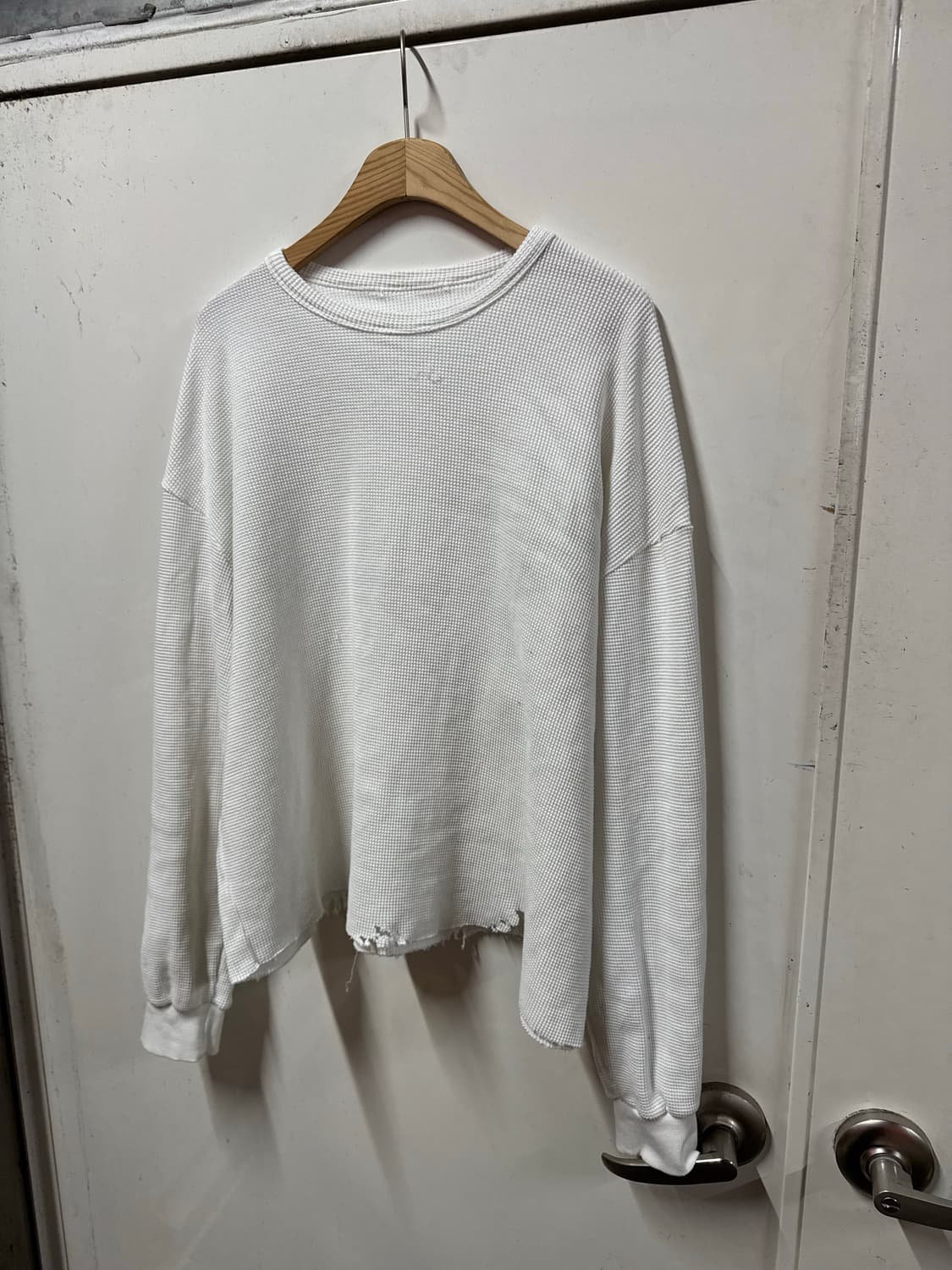 빈티지 와플 레이어드 긴팔(자체제작) 상품이미지3