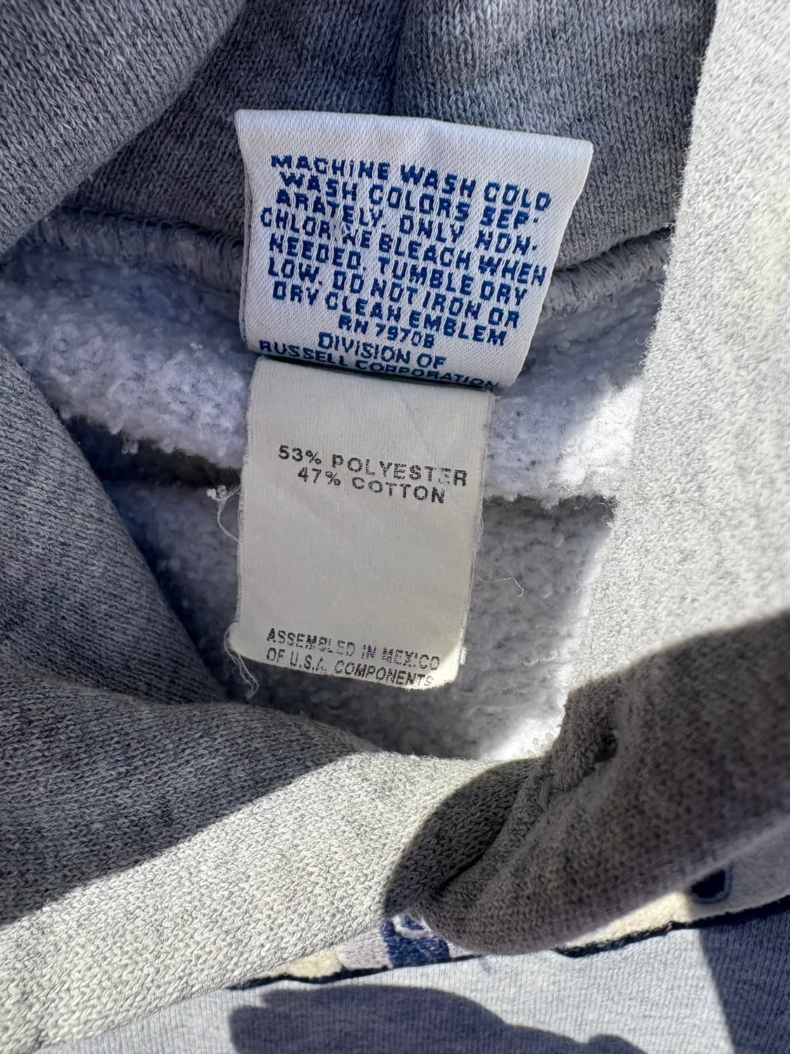 90s 러셀 애슬래틱 후드티 상품이미지4