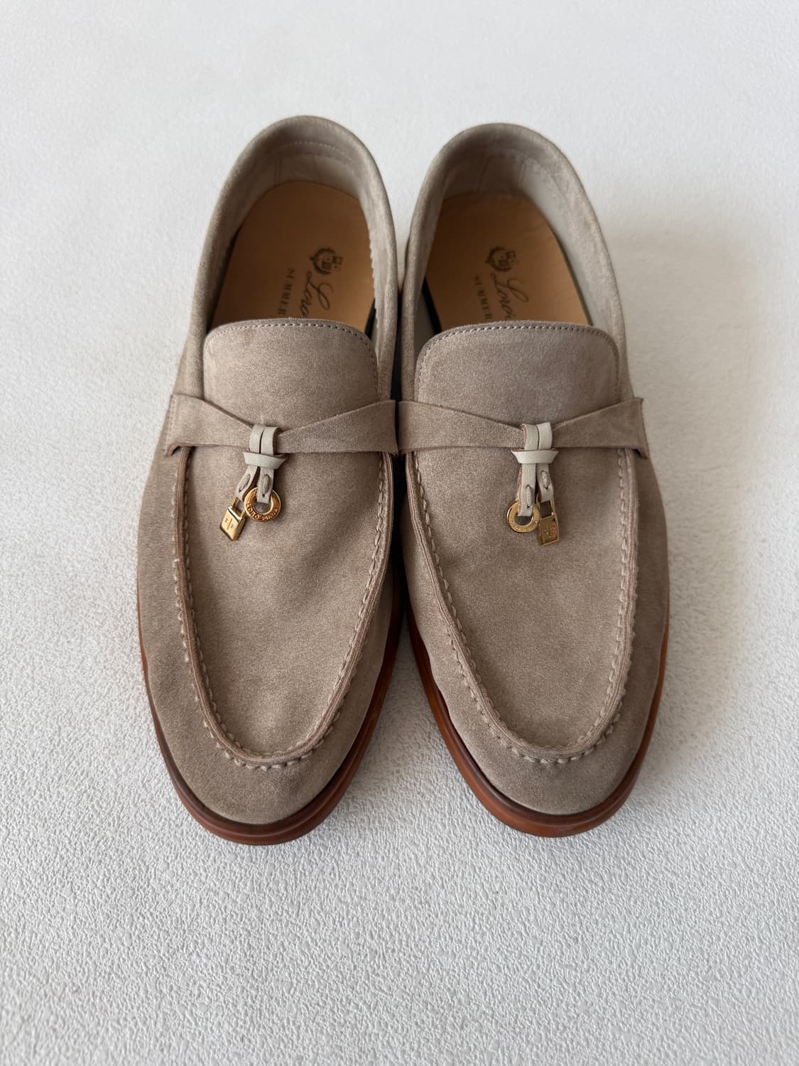 로로피아나(Loro Piana) 스웨이드 로퍼(ITALY,아웃솔 경화) 상품이미지5