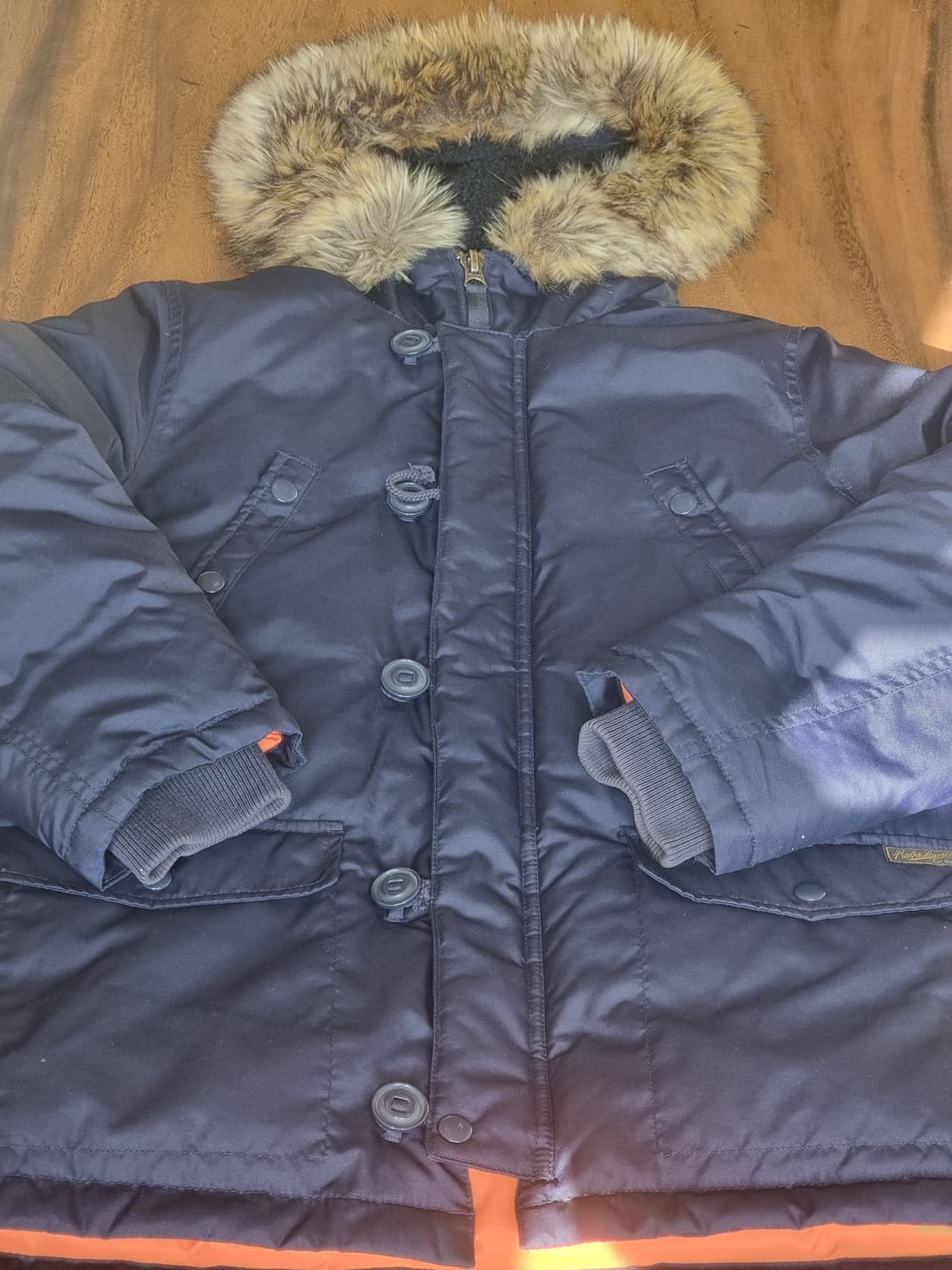 폴로 랄프로렌 네이비 다운 패딩 자켓 상품이미지1