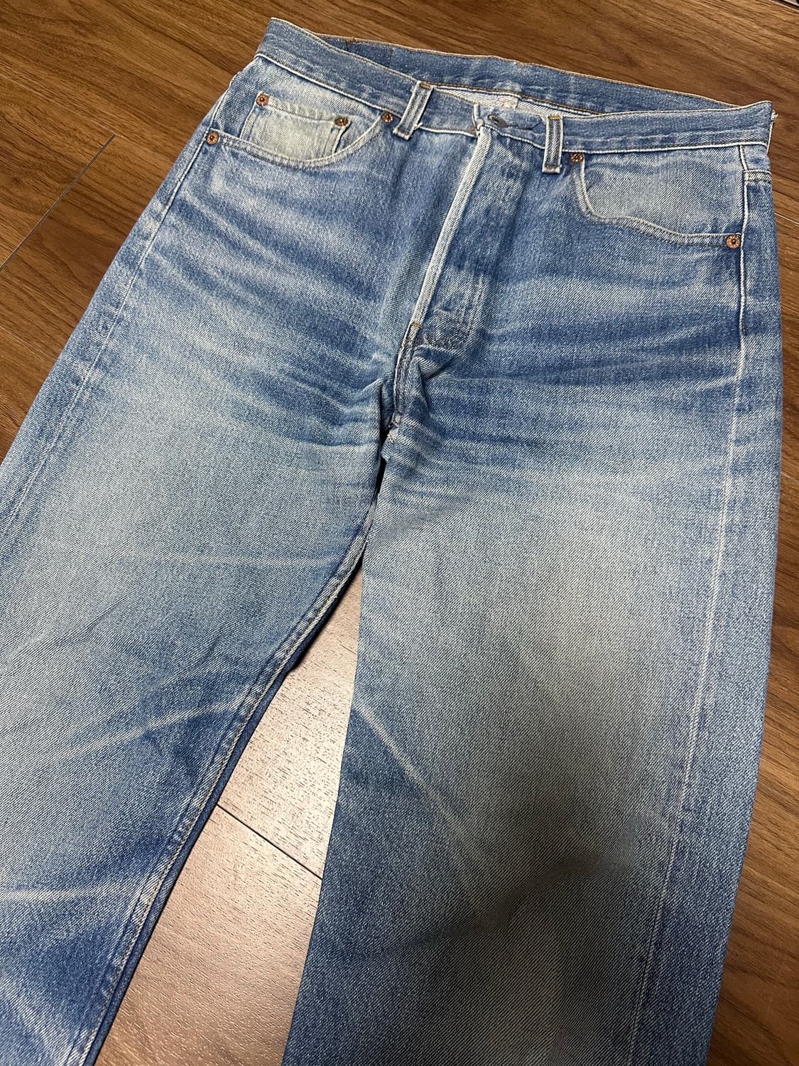 90s 미제 빈티지 리바이스 501 555 발렌시아제 상품이미지3