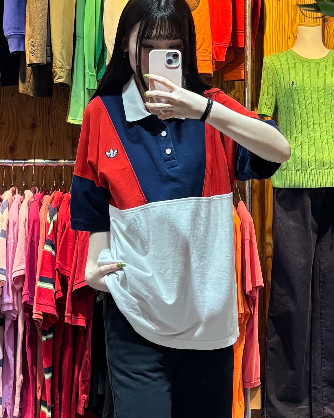 XL 아디다스 컬러믹스 PK 카라 반팔 상품이미지1