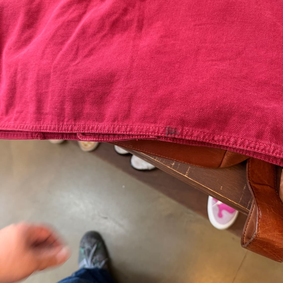 90S 에디바우어 코듀로이패턴 디테일 헌팅자켓 L XL 추천 상품이미지7
